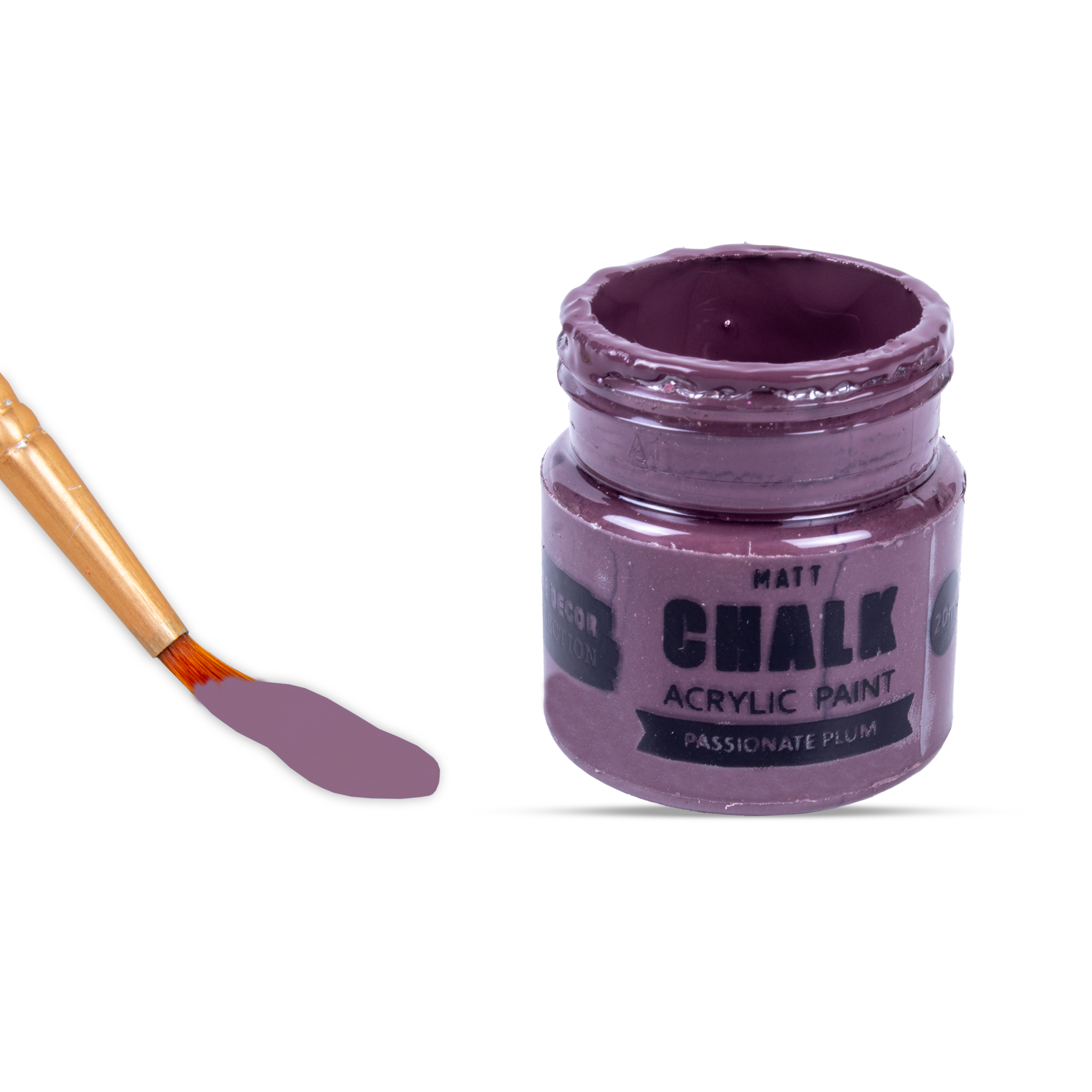 Home Decor Chalk Paint Passionate Plum 20ml Bottle