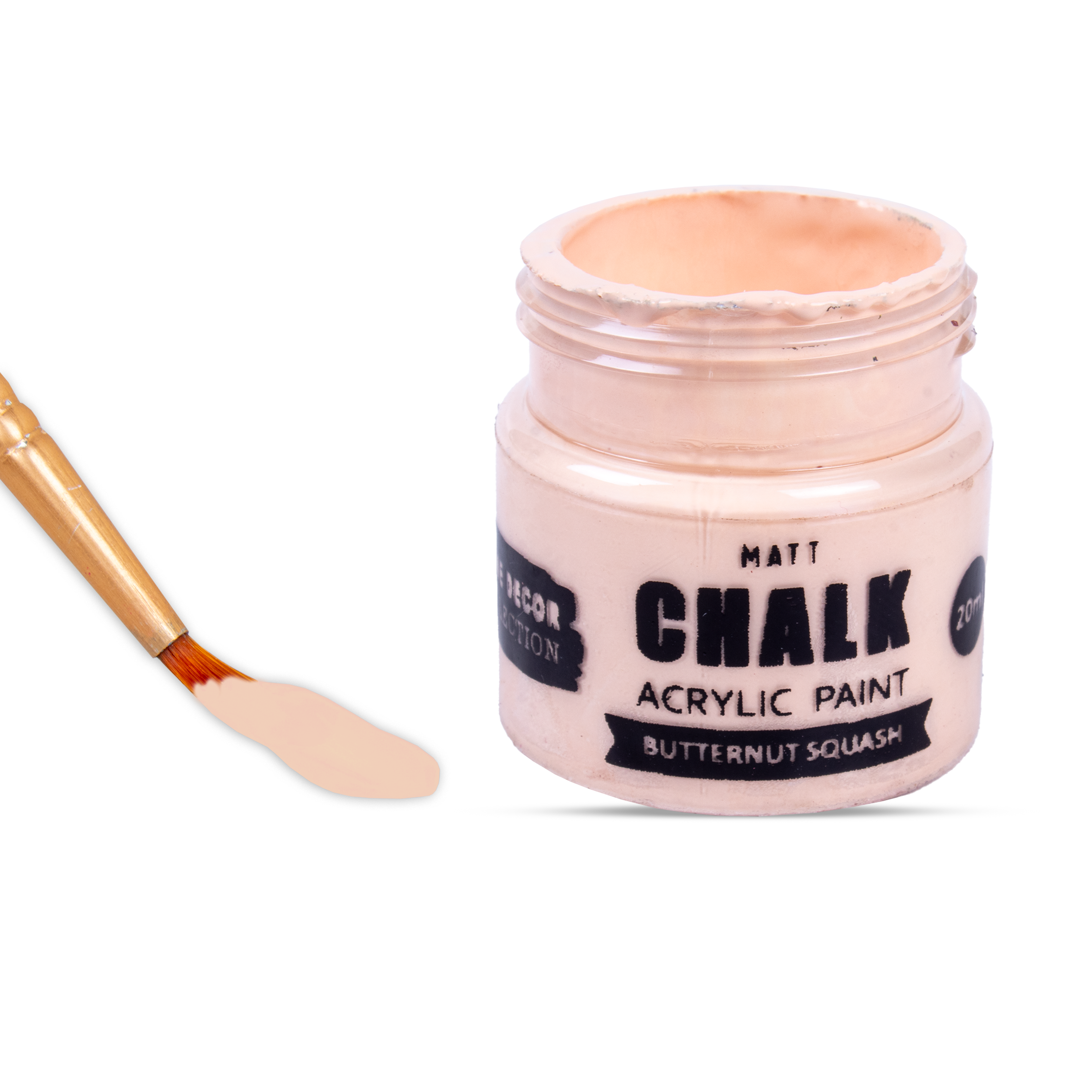 Home Decor Chalk Paint Butternut Squash 20ml Bottle