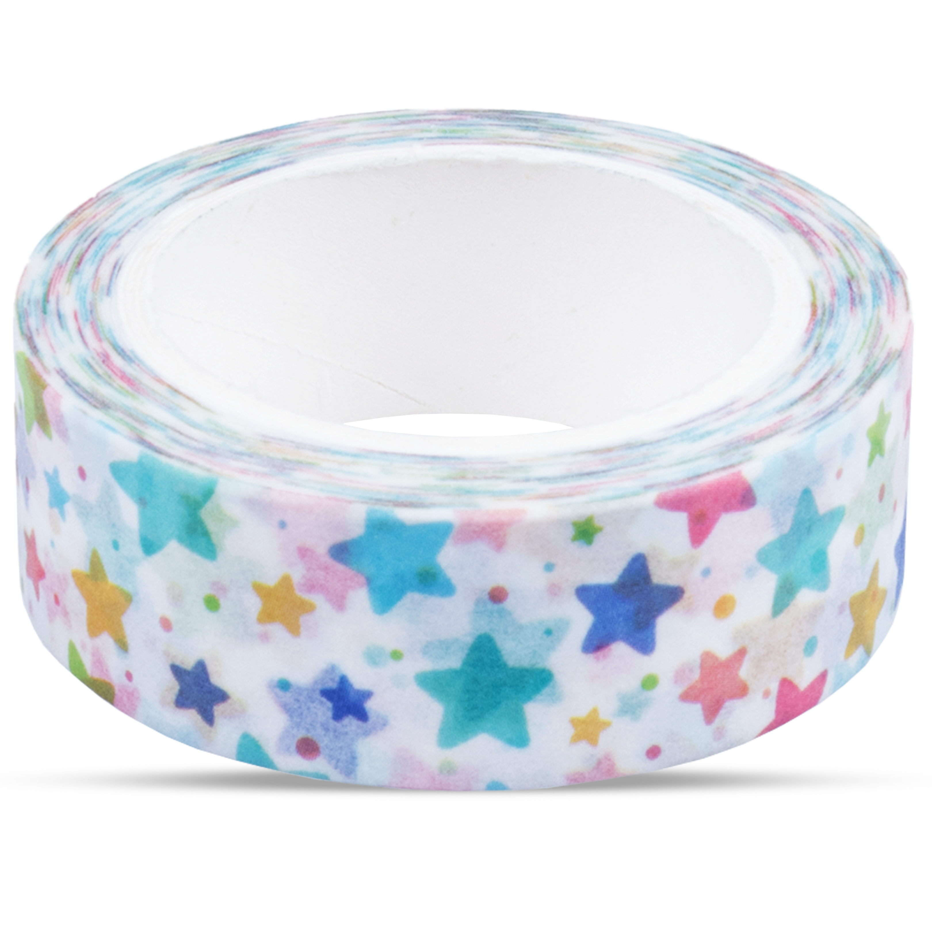 Washi Tape Rainbow Stars 15Mmx10Mtr 1Pc
