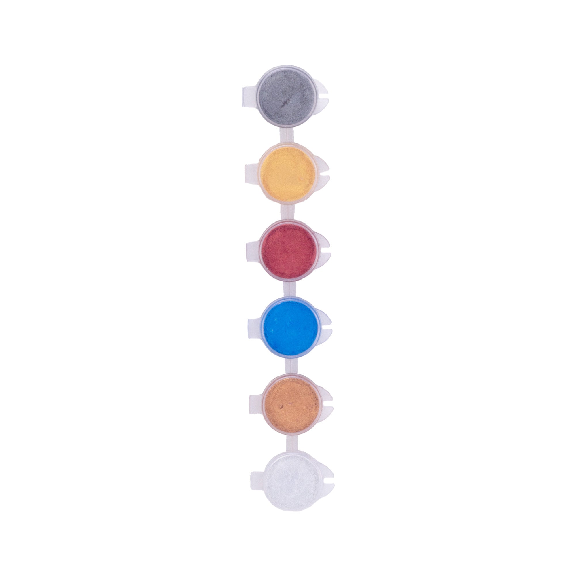 Mini Paint Tubs Metallic Paint Bright 6ml x 6 shades