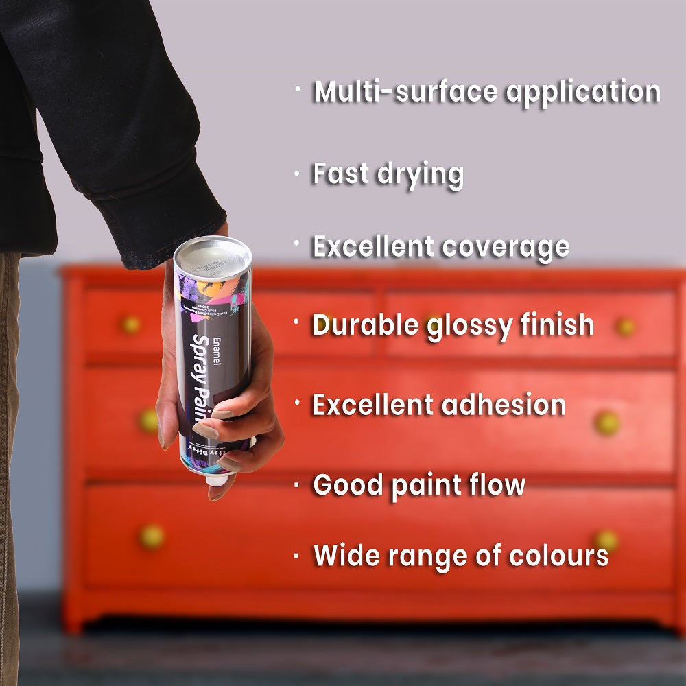 Spray Paint Metallic Silver 300ml