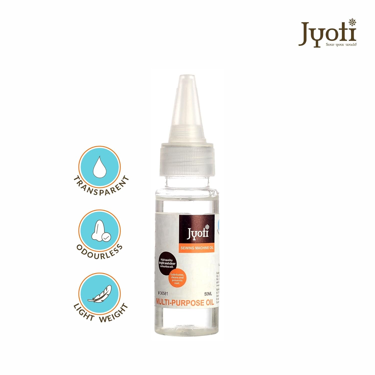 Sewing Machine Oil 50Ml Bottle
