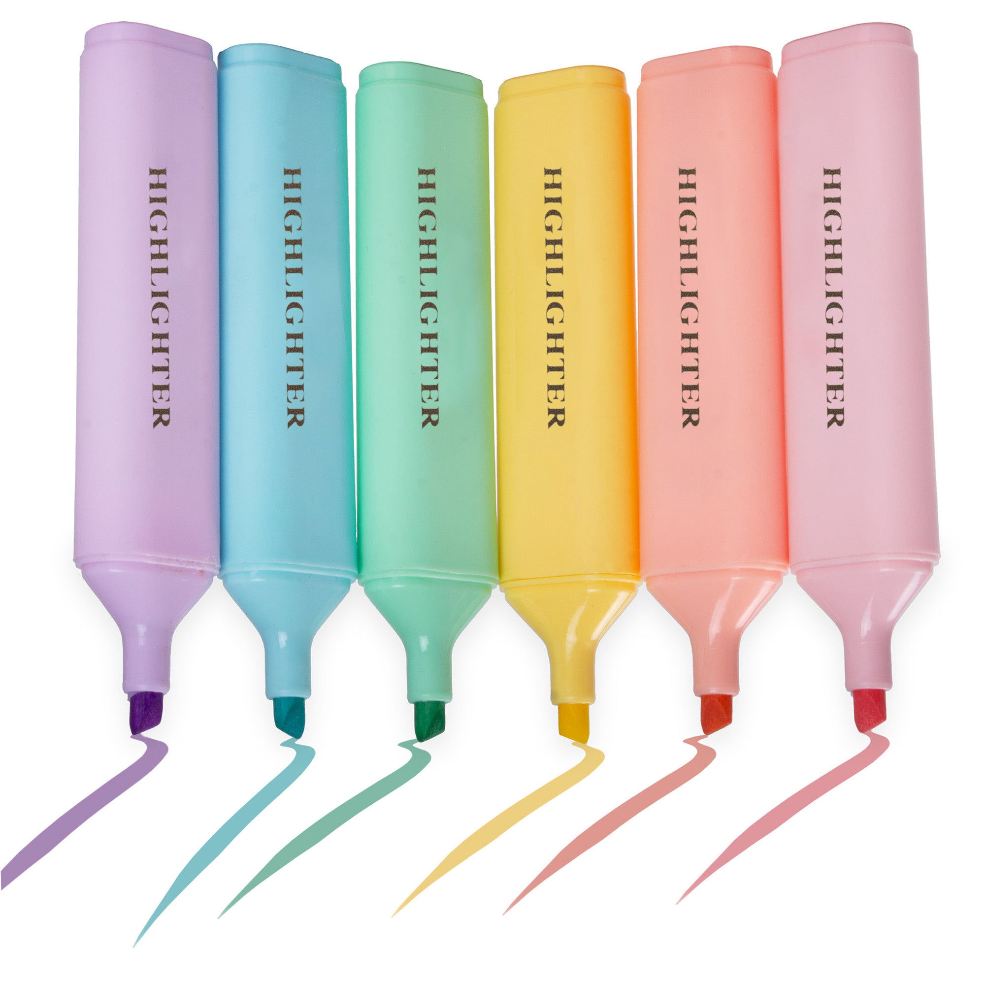 Highlighter Marker Pastel Orange 1pc