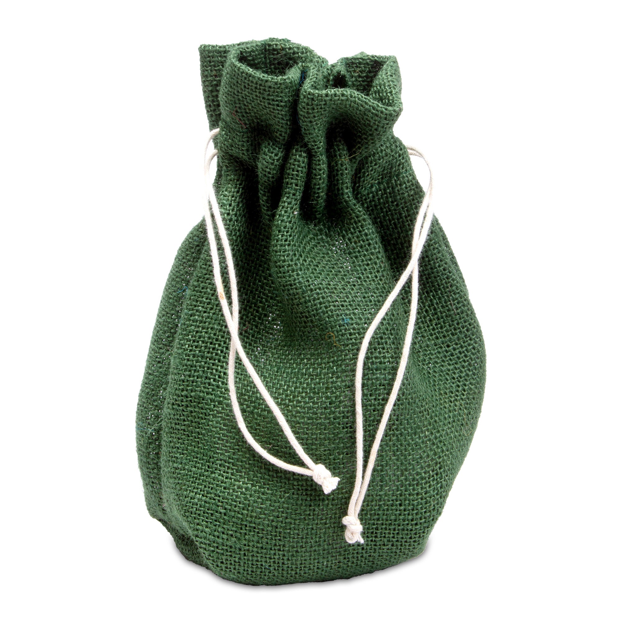 Burlap Drawstring Bag Assorted Colours L8 X W7.5X D3inch 1pc