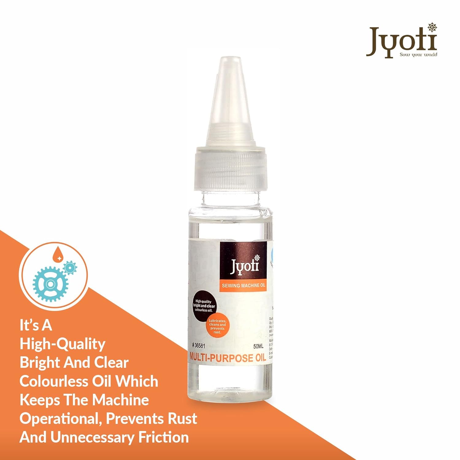 Sewing Machine Oil 50Ml Bottle