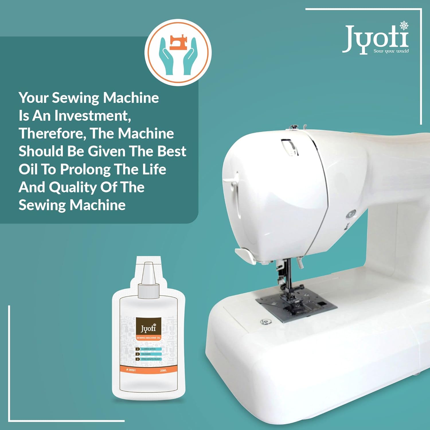 Sewing Machine Oil 50Ml Bottle
