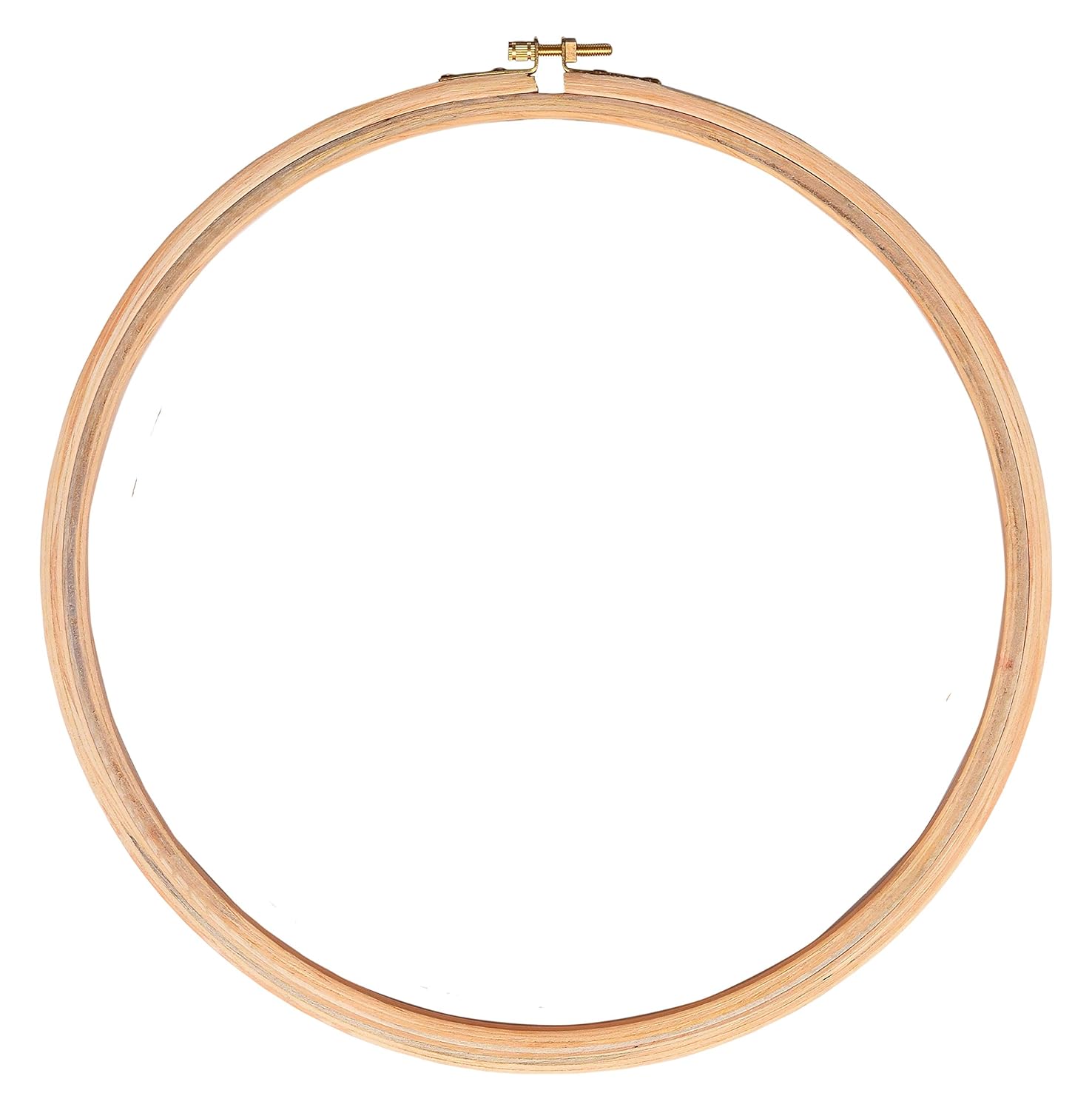 Pine Wooden Embroidery Hoops Square With Brass Screw 10Inch 1Pc