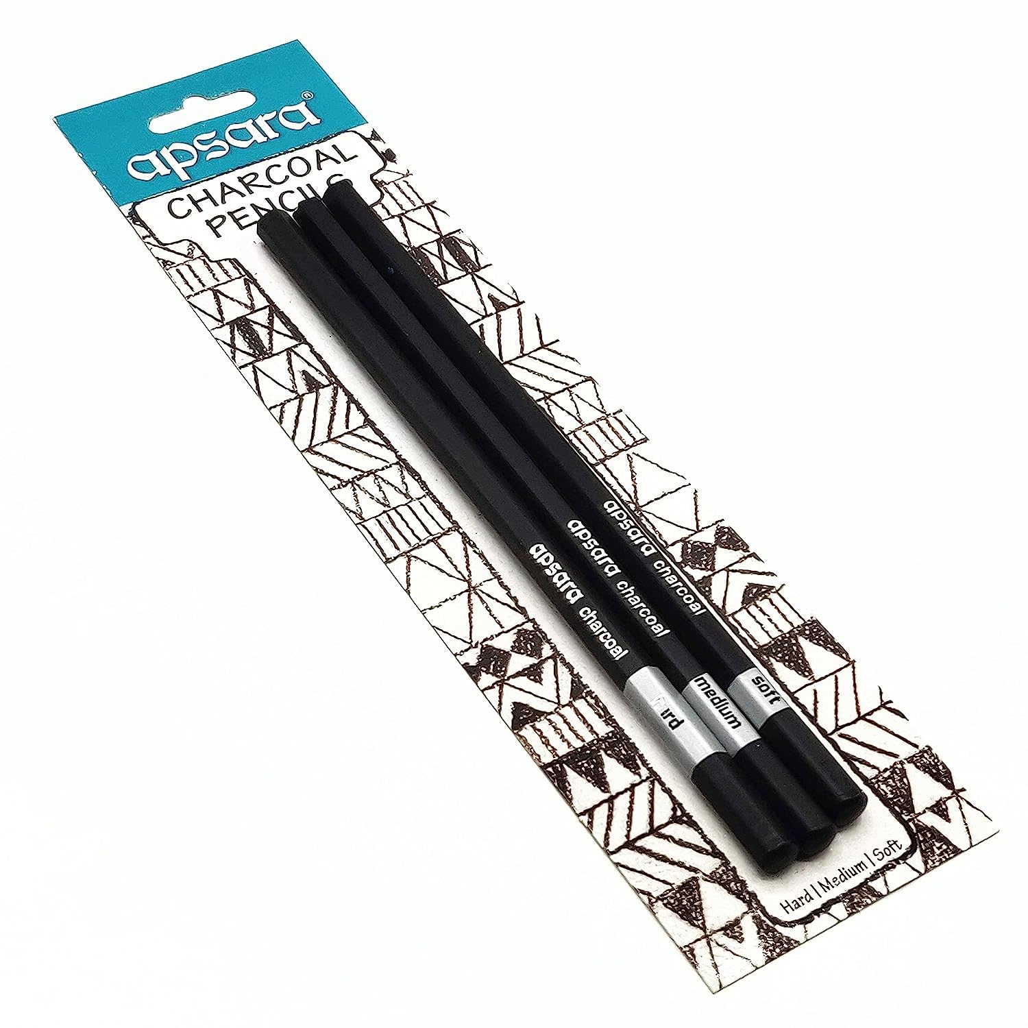 Charcoal Asso Pencils Pack-3 7000954 Camlin
