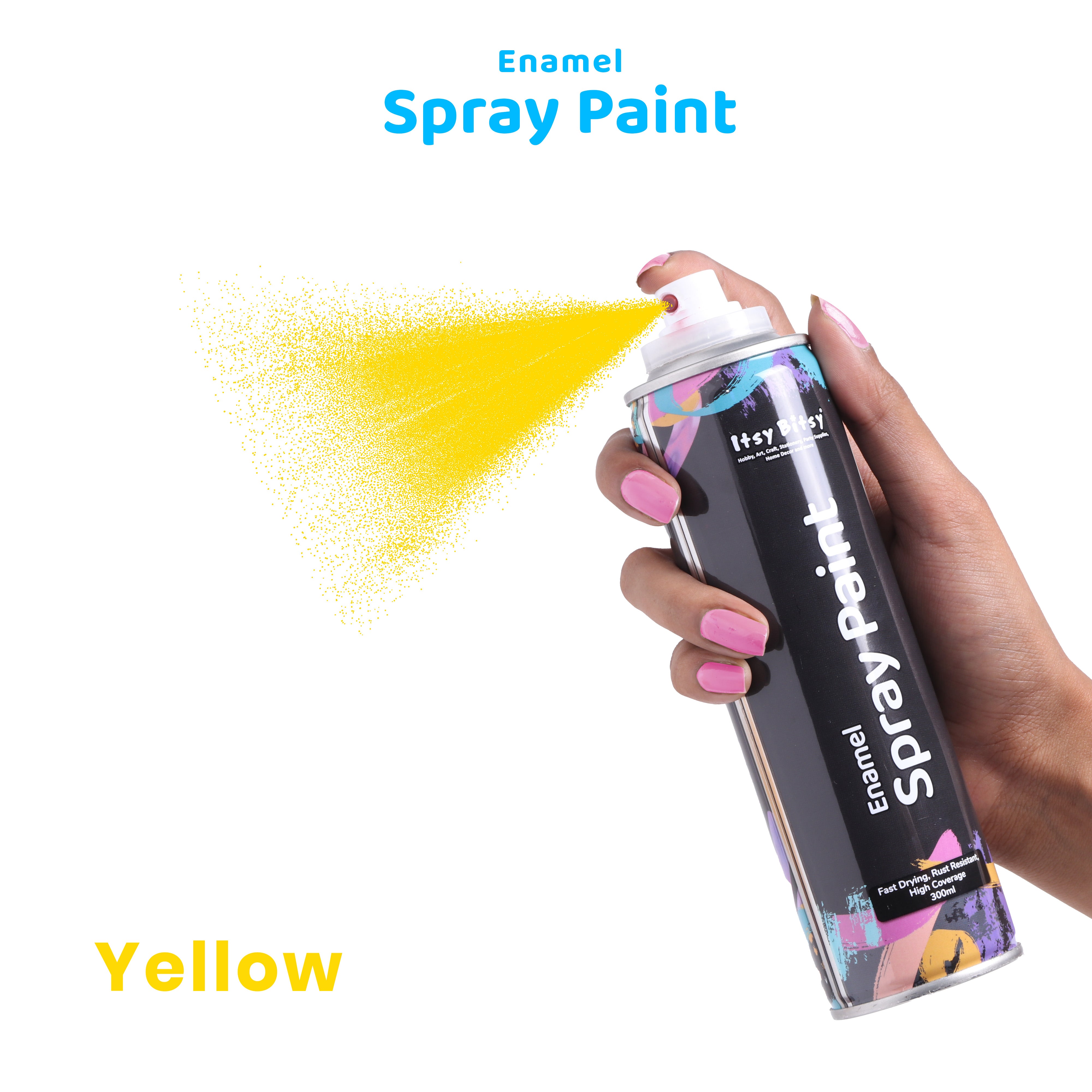 Spray Paint Yellow 300ml