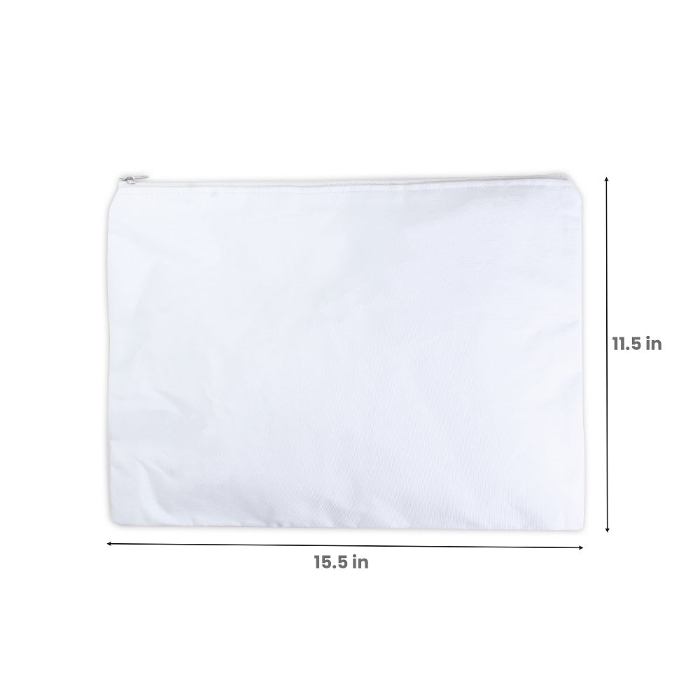 Paintable Canvas Drawstring Pouch 15.5 X 11.5 Inch 1Pc
