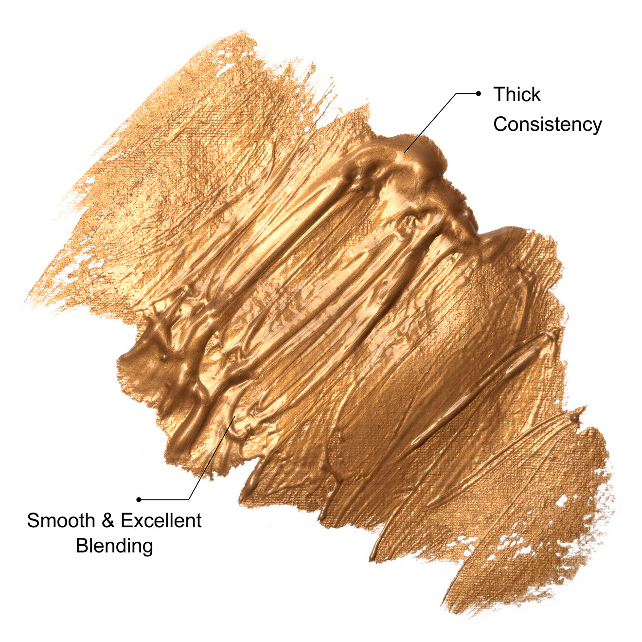 Metallic Artists Acrylic Colour Gold 30ml Tube