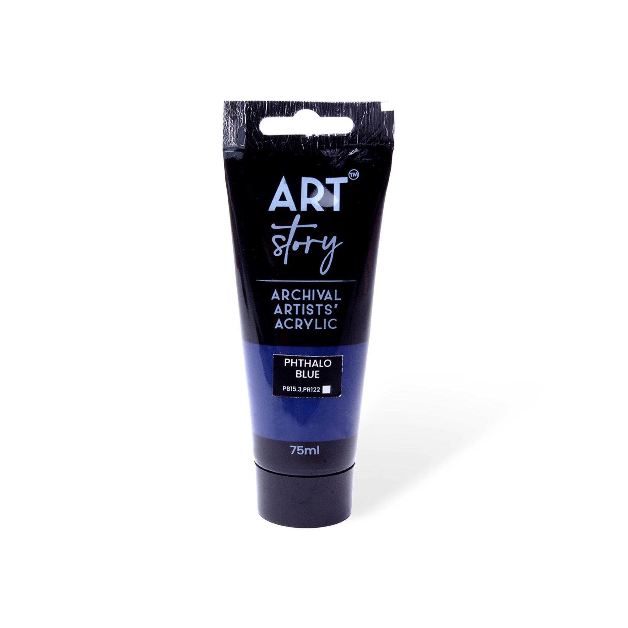 Artists Acrylic Colour Phthalo Blue 75ml Tube