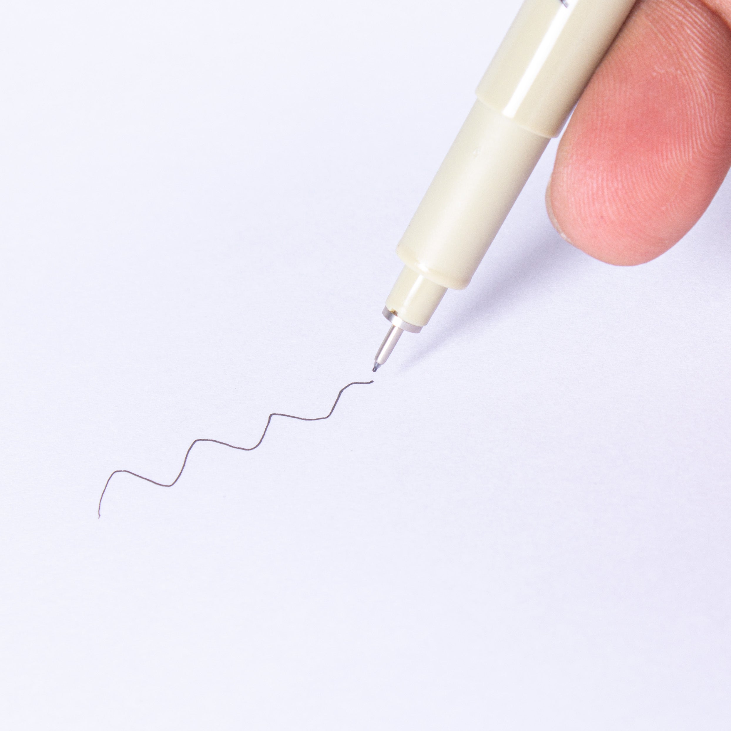 Pigment Fineliner Water Based Black 0.03mm Tip 1pc