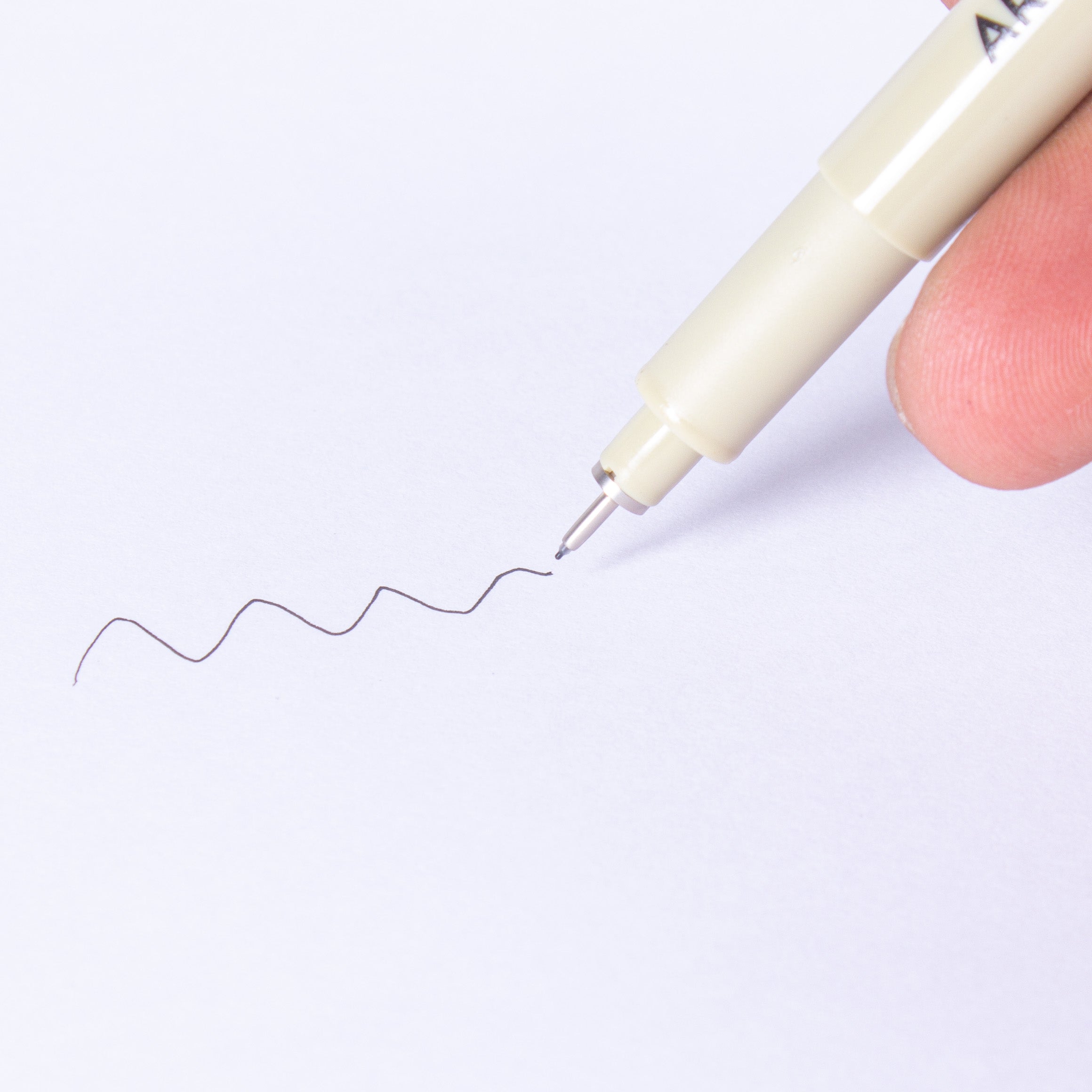 Pigment Fineliner Water Based Black 0.05mm Tip 1pc