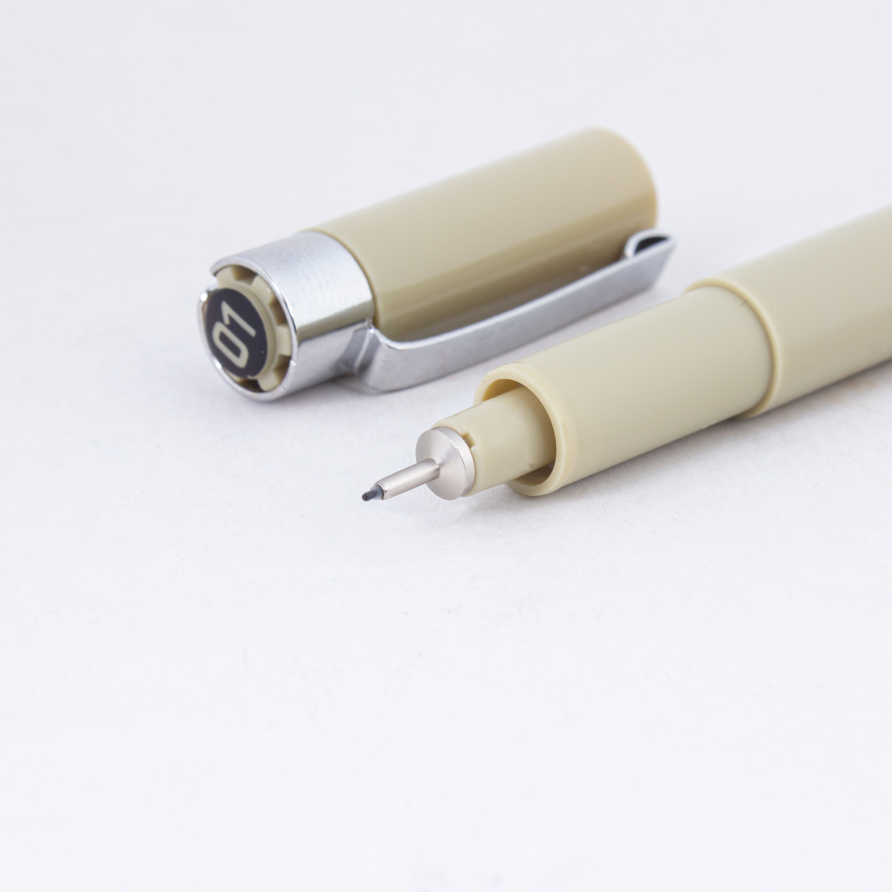 Pigment Fineliner Water Based Black 0.1mm Tip 1pc