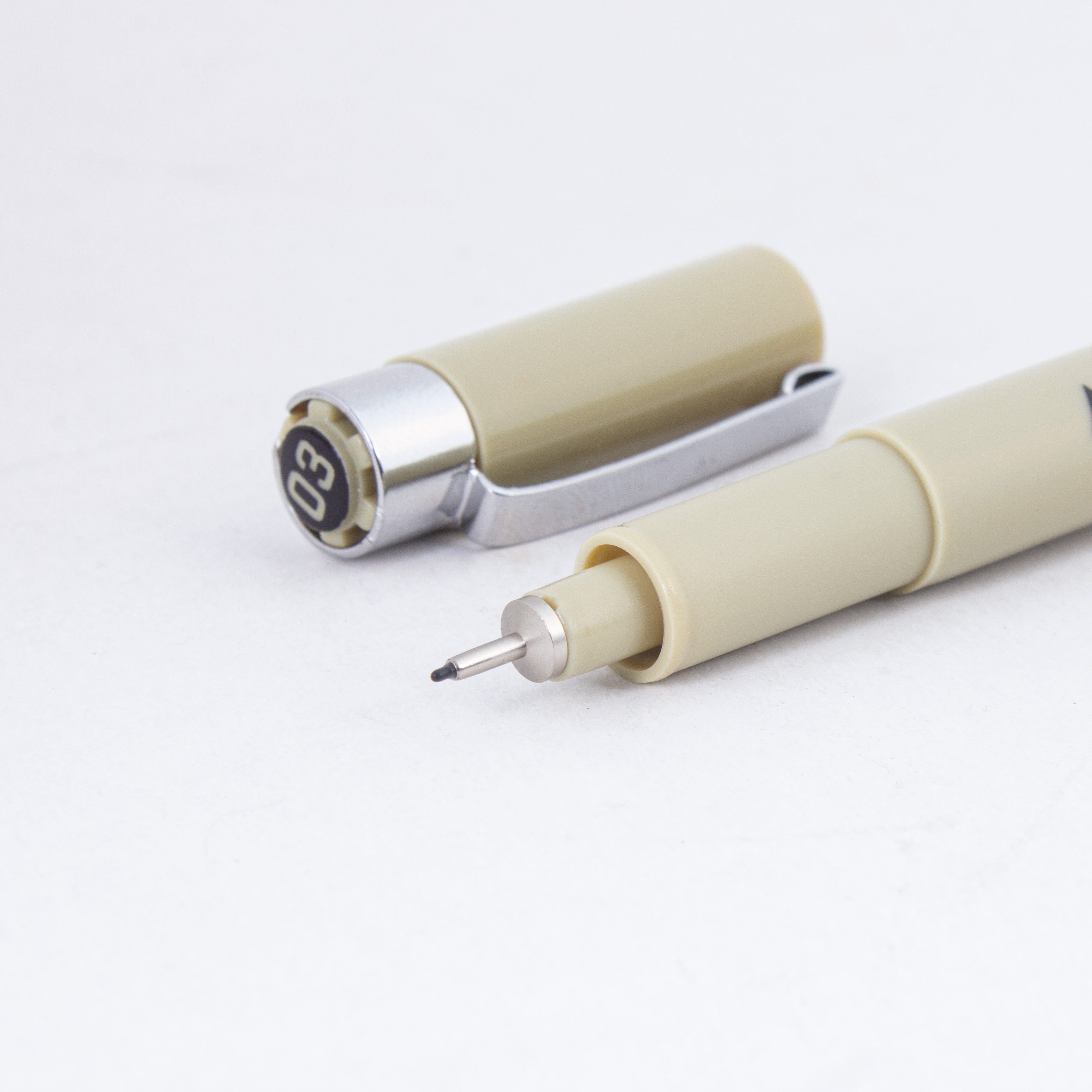 Pigment Fineliner Water Based Black 0.3mm Tip 1pc