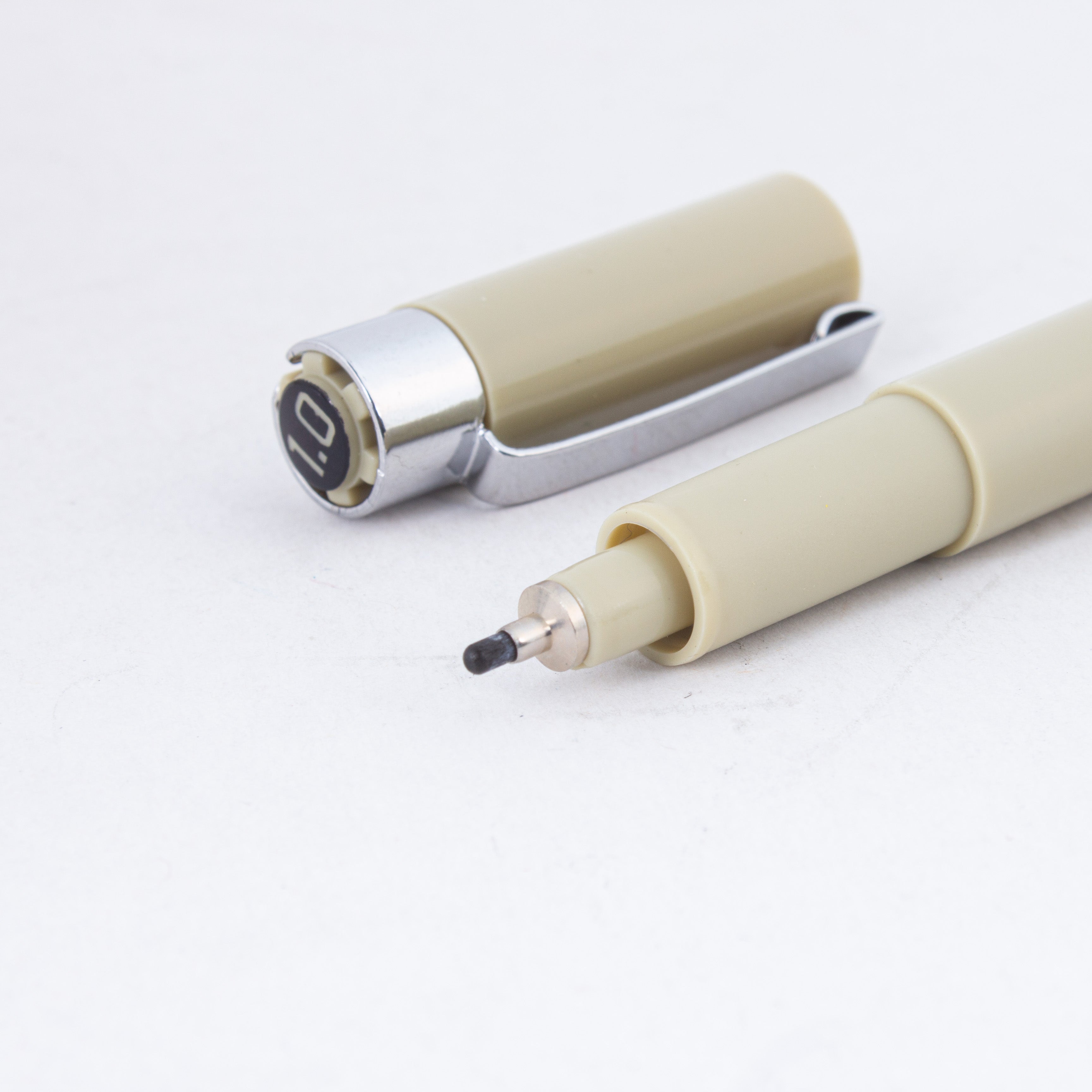 Pigment Fineliner Water Based Black 1.0mm Tip 1pc