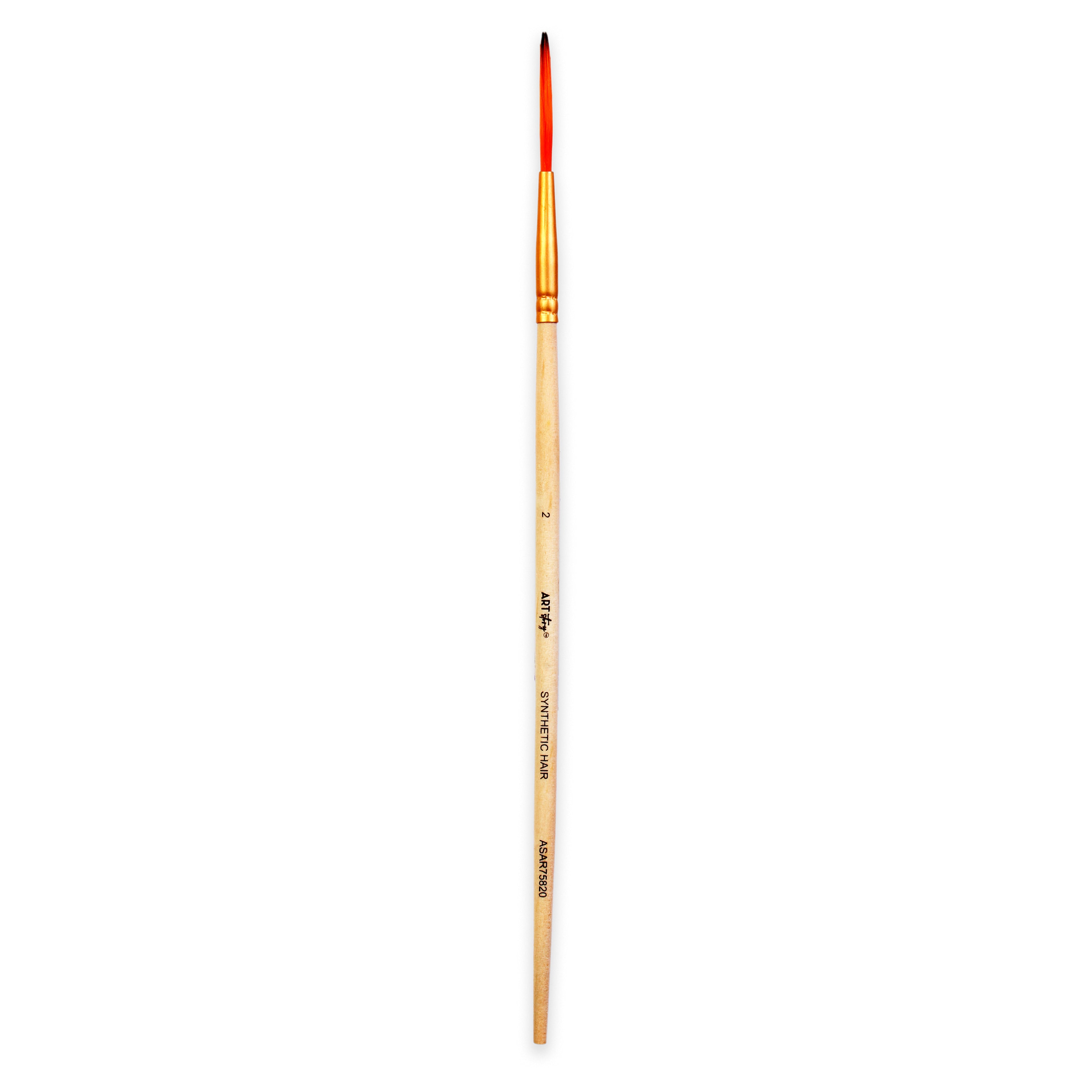 Liner Brush Synthetic Hair Size 2 Handle Length 150mm