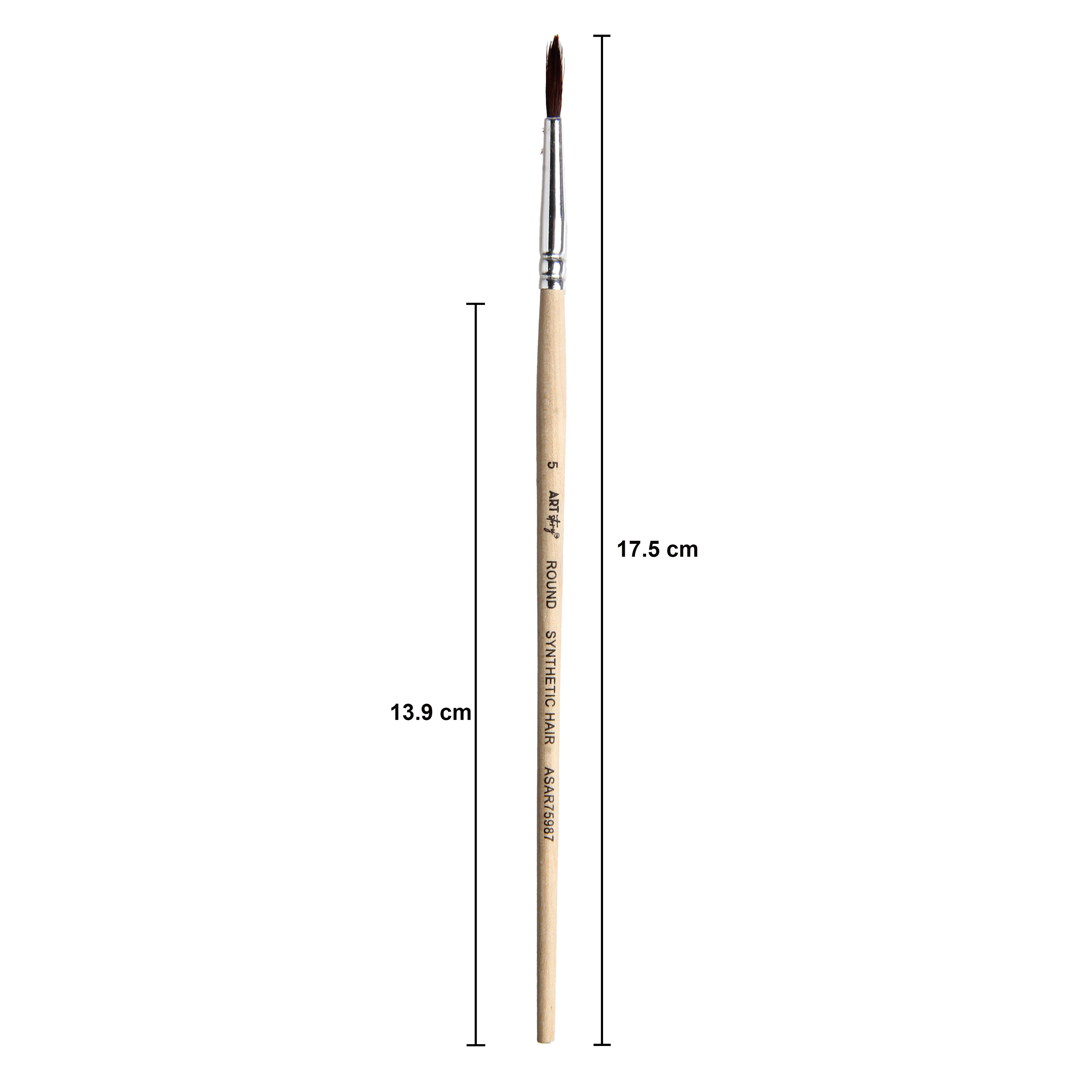Watercolour Round Brush Synthetic (5) 165mm