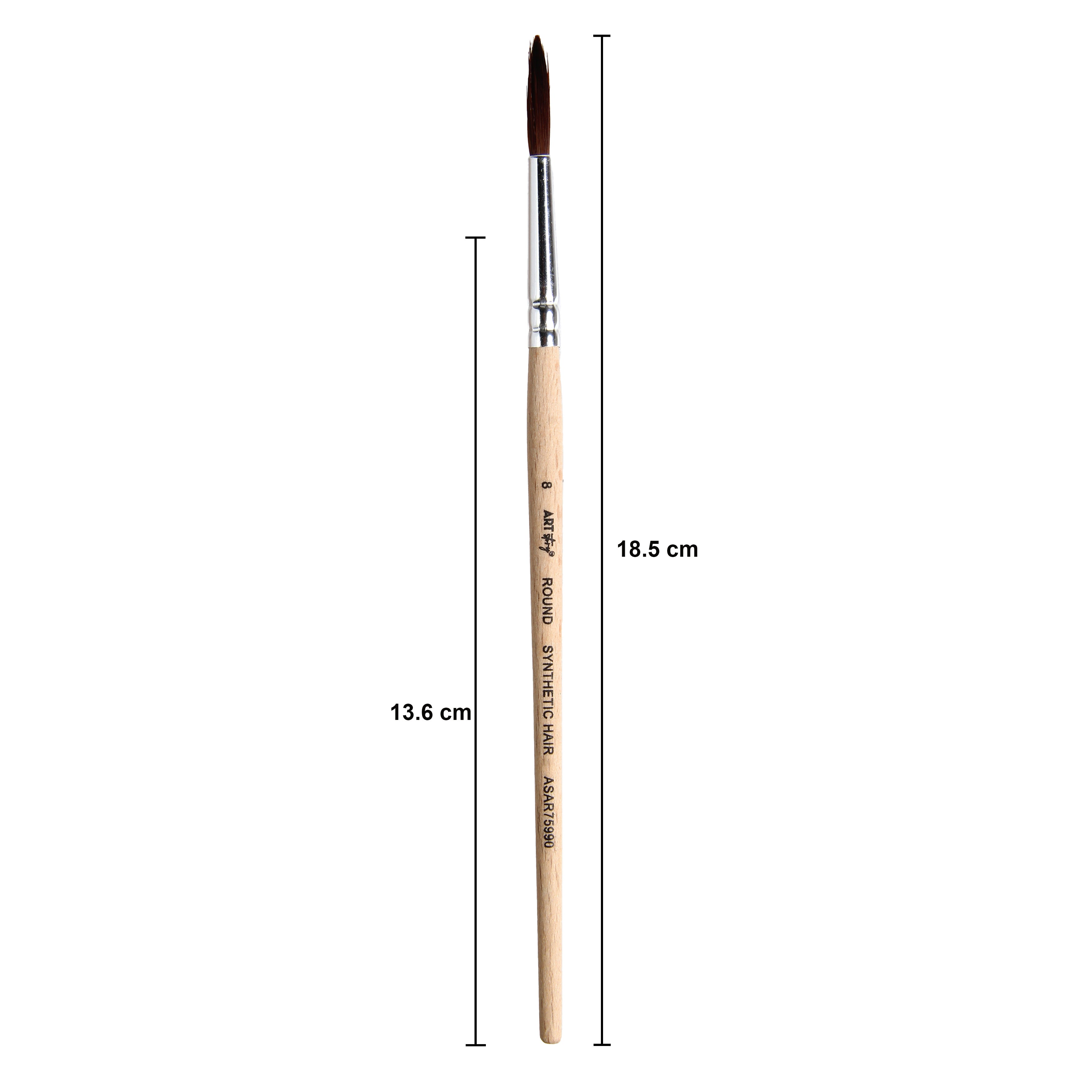 Watercolour Round Brush Synthetic (8) 165mm
