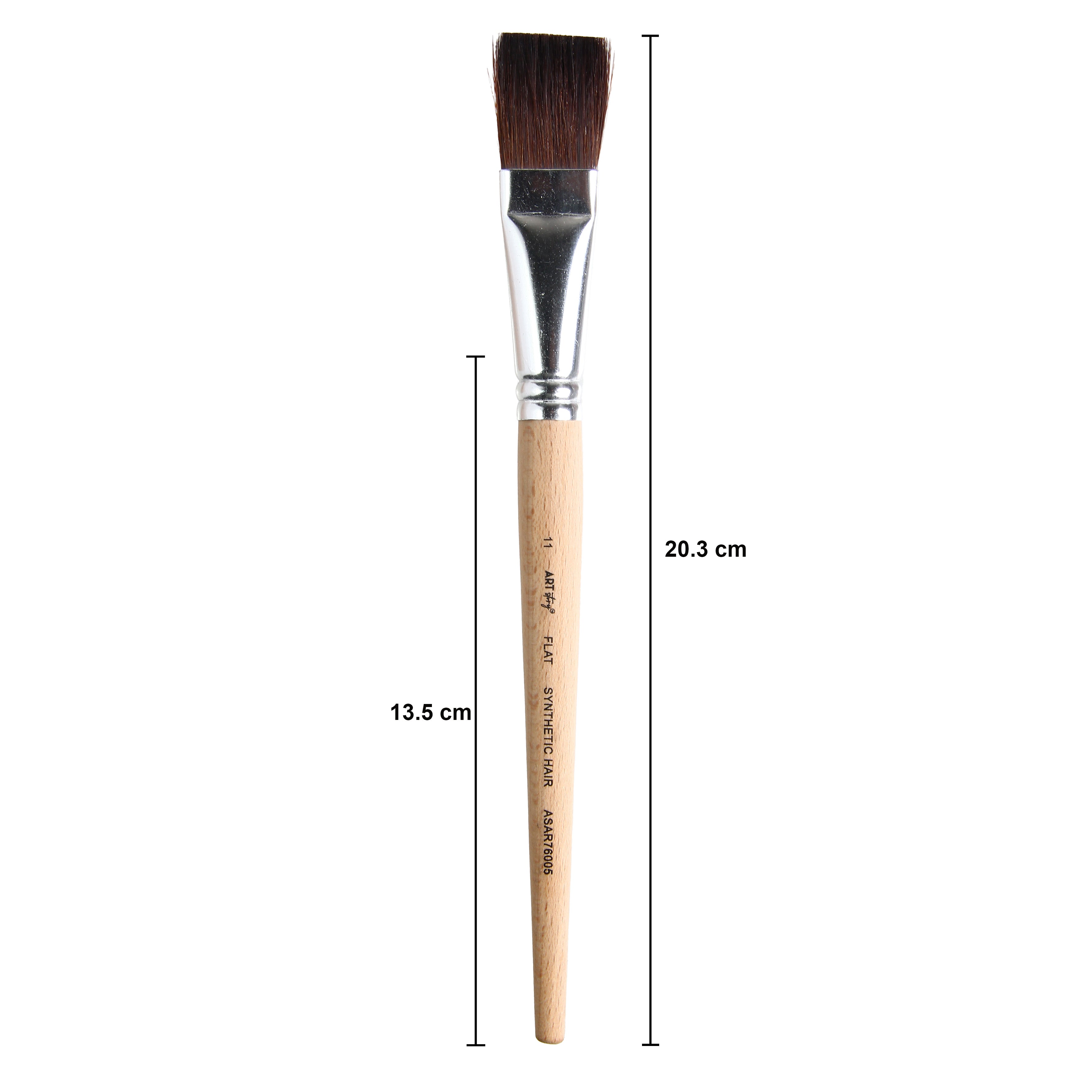 Watercolour Flat Brush Synthetic (11) 165mm