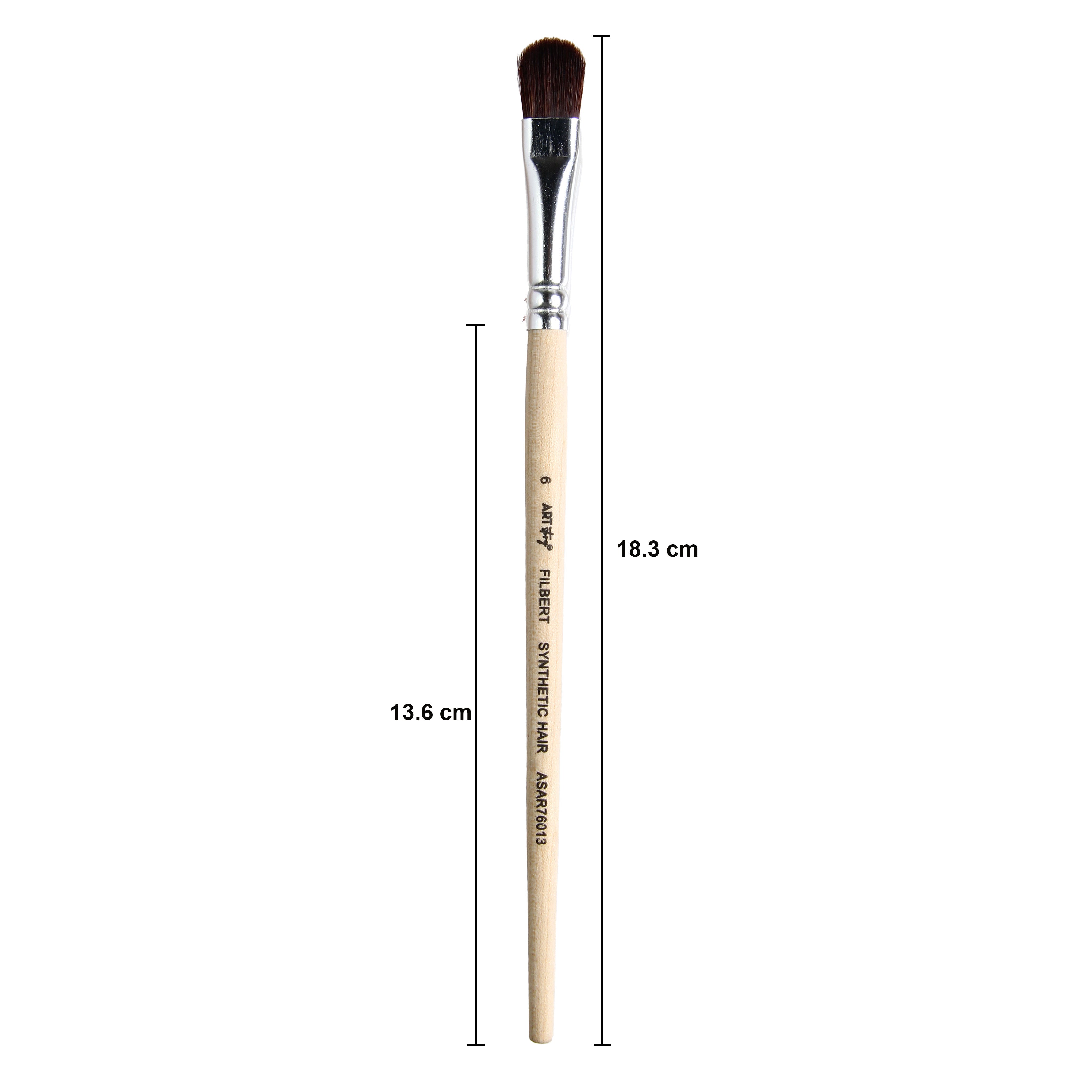 Watercolour Filbert Brush (6) 165mm