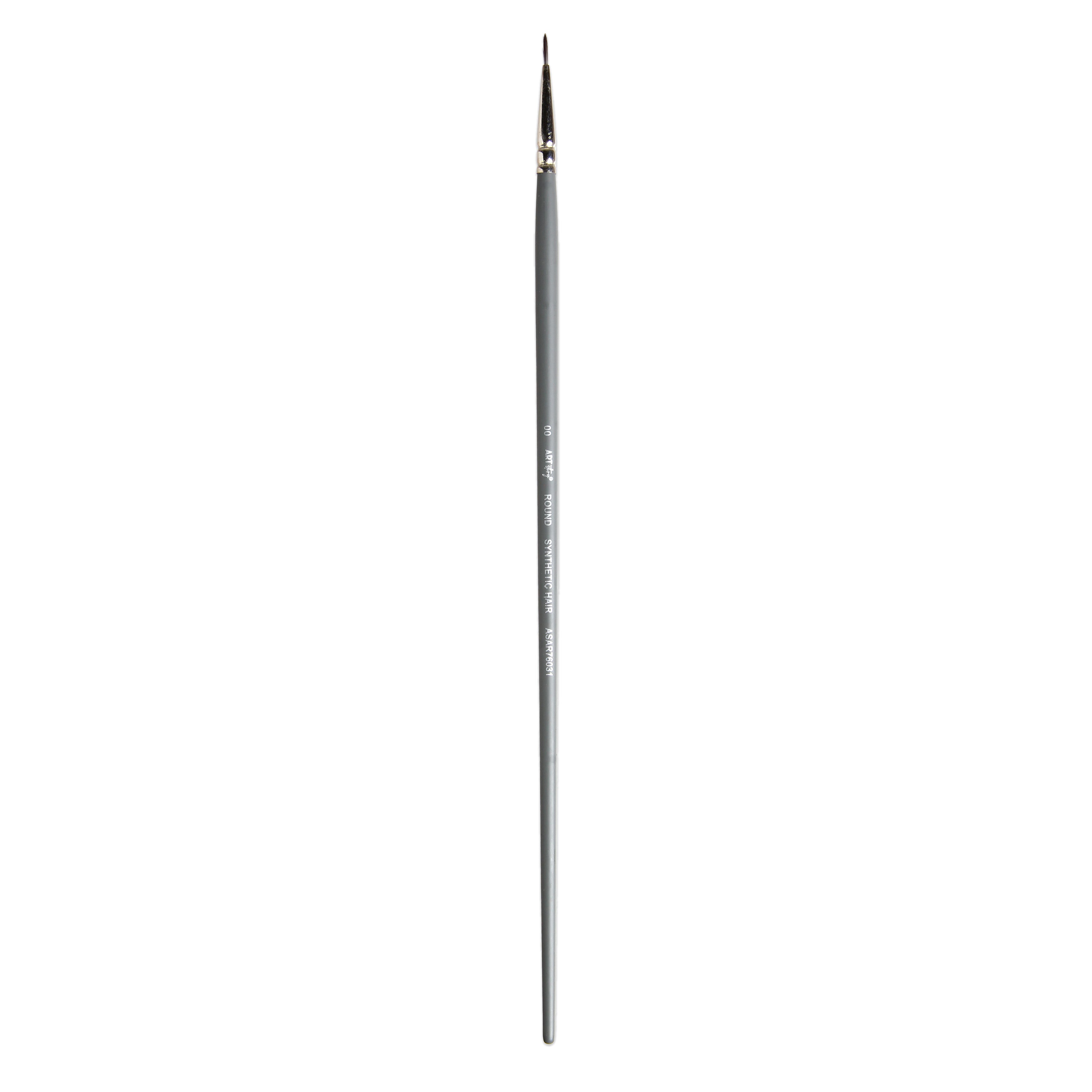 Long Handle Brush Round Synthetic Hair Size 2 Handle Length 250mm
