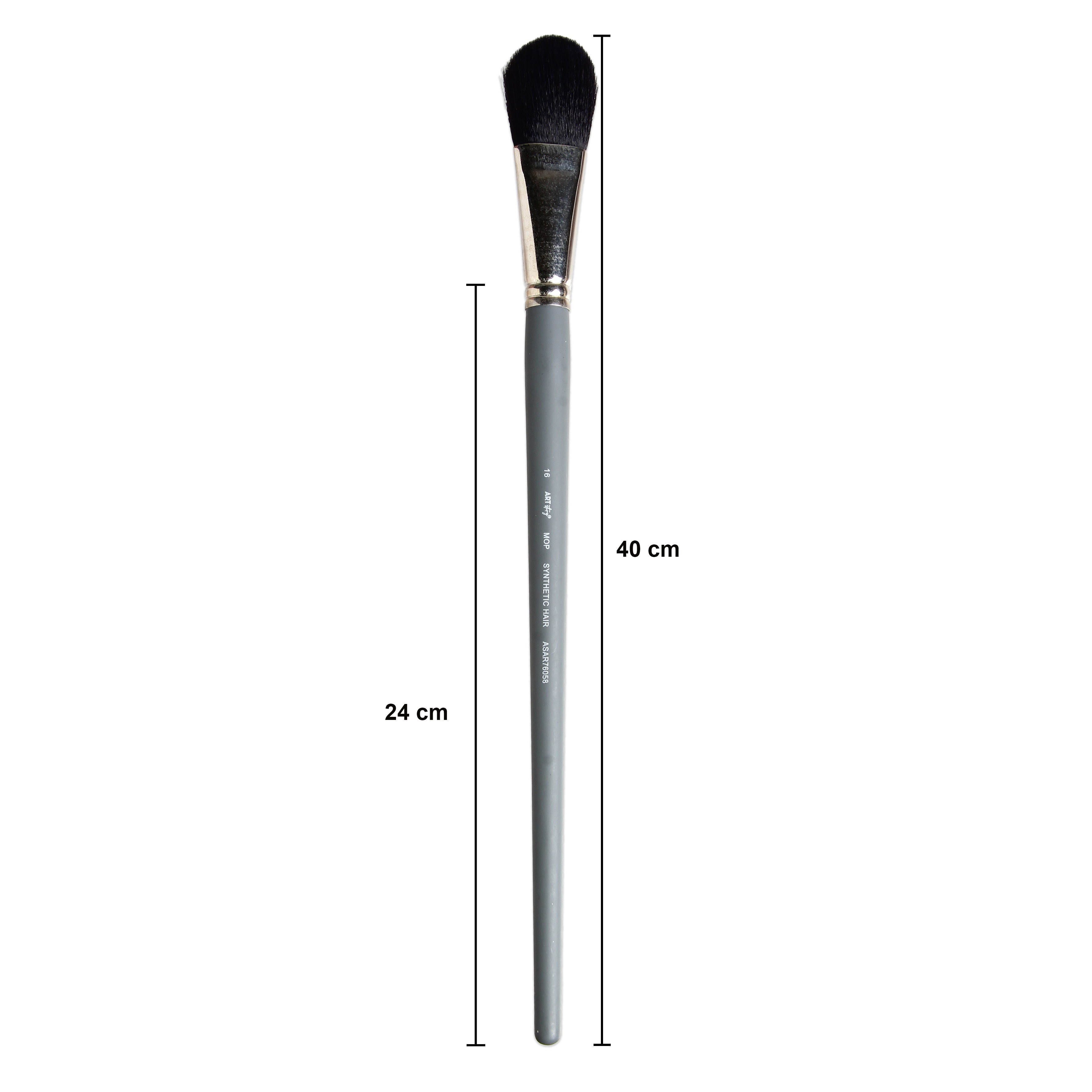 Long Handle Mop Brush Synthetic Hair Size 16 Handle Length 250mm