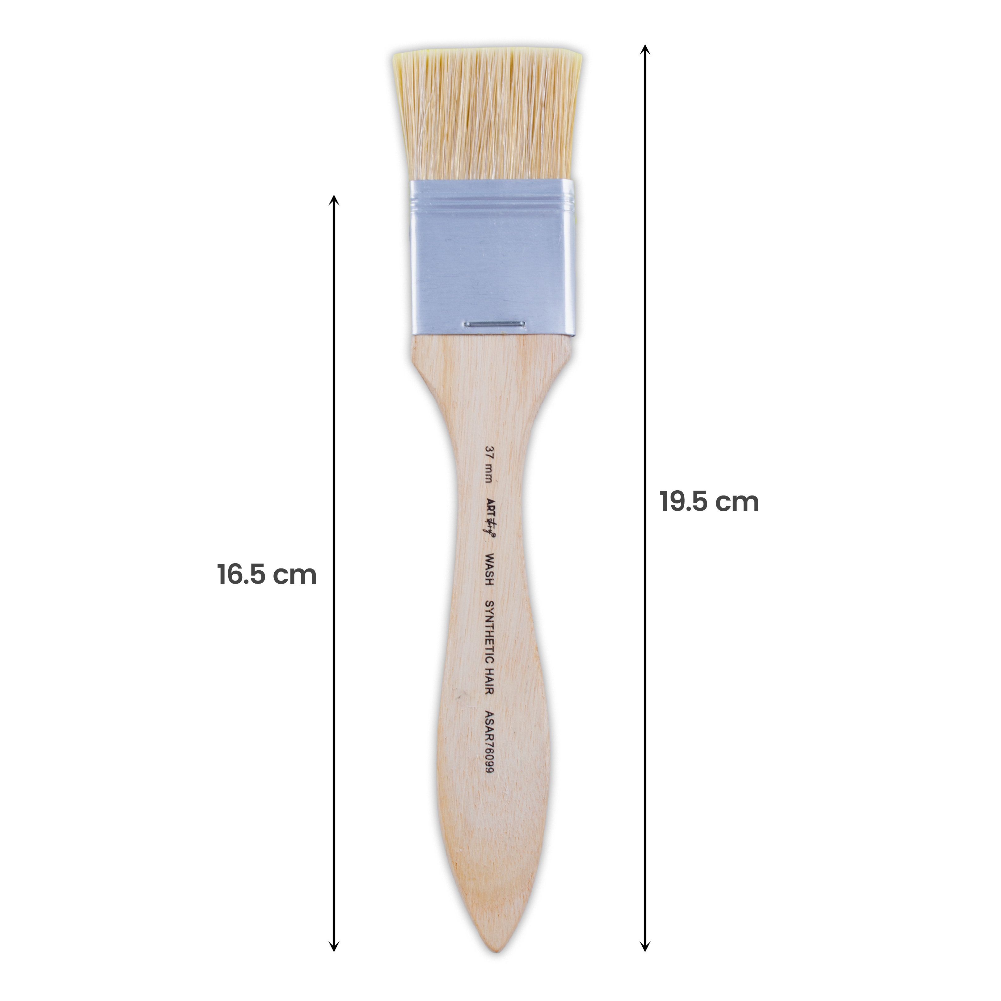 Wash Brush White Bristle Size 38mm 1pc