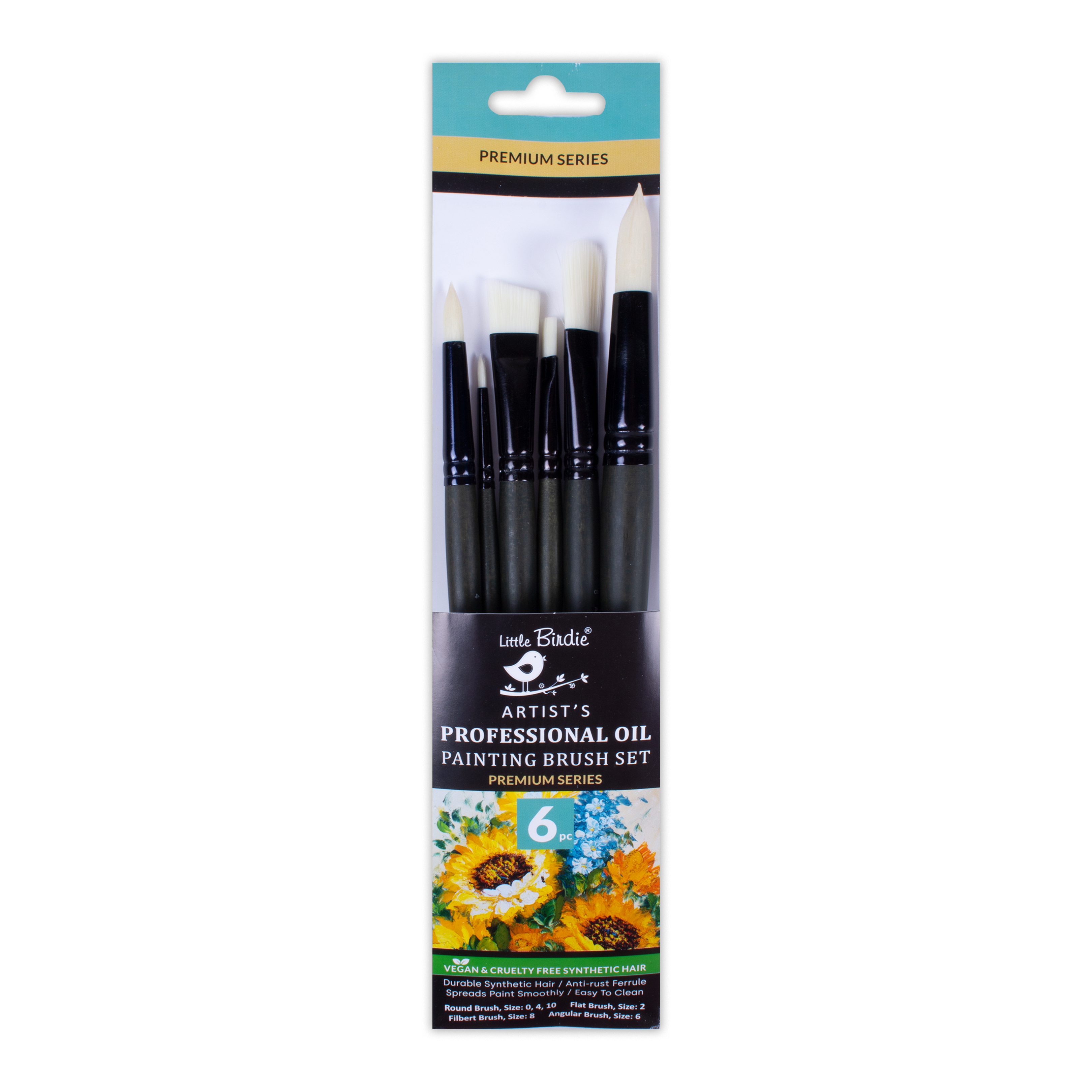 Pro Oil Assorted Size 0 4 10 2 6 8 Set Of 6pc