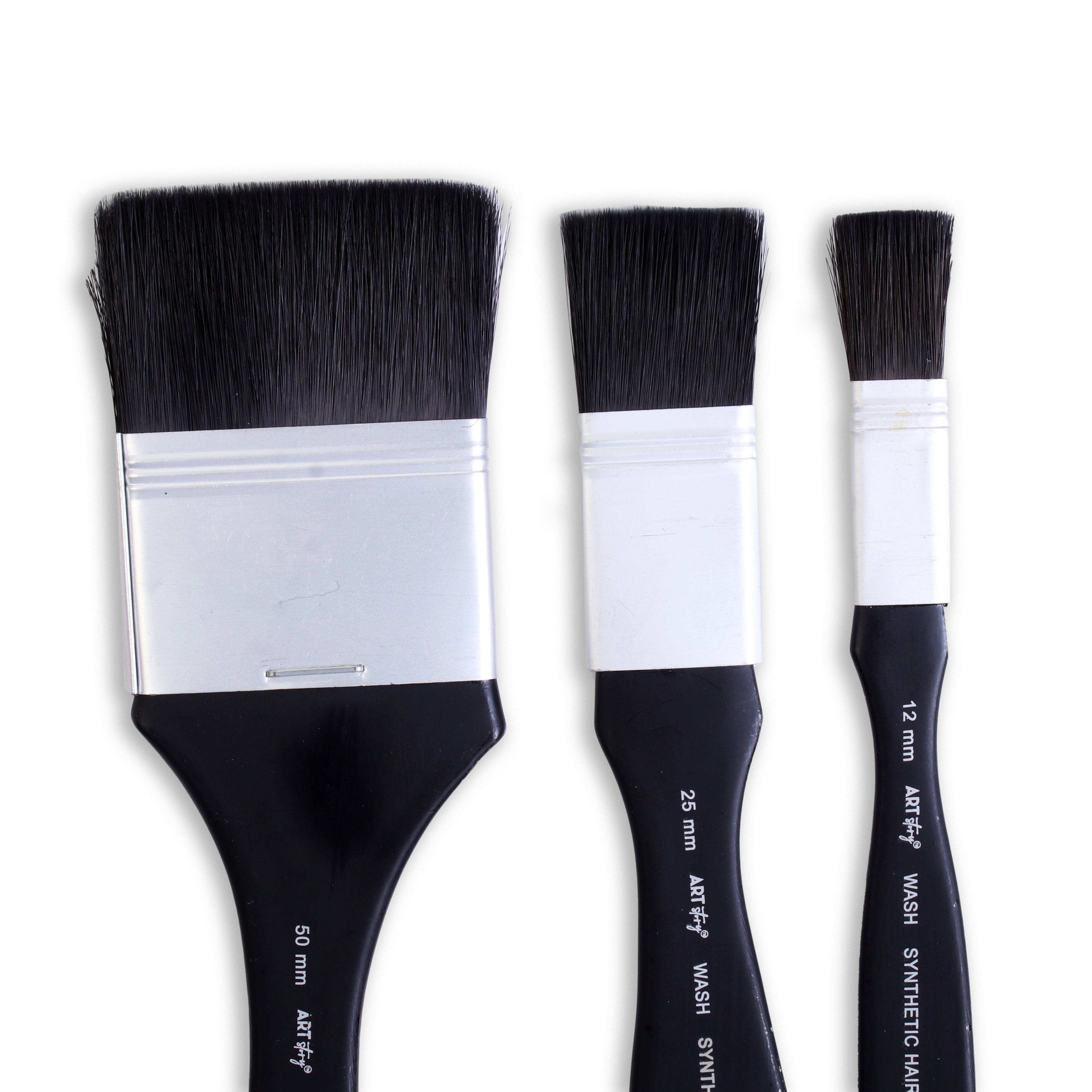 Wash Brush Soft Size 12mm 24mm 50mm Set Of 3pc