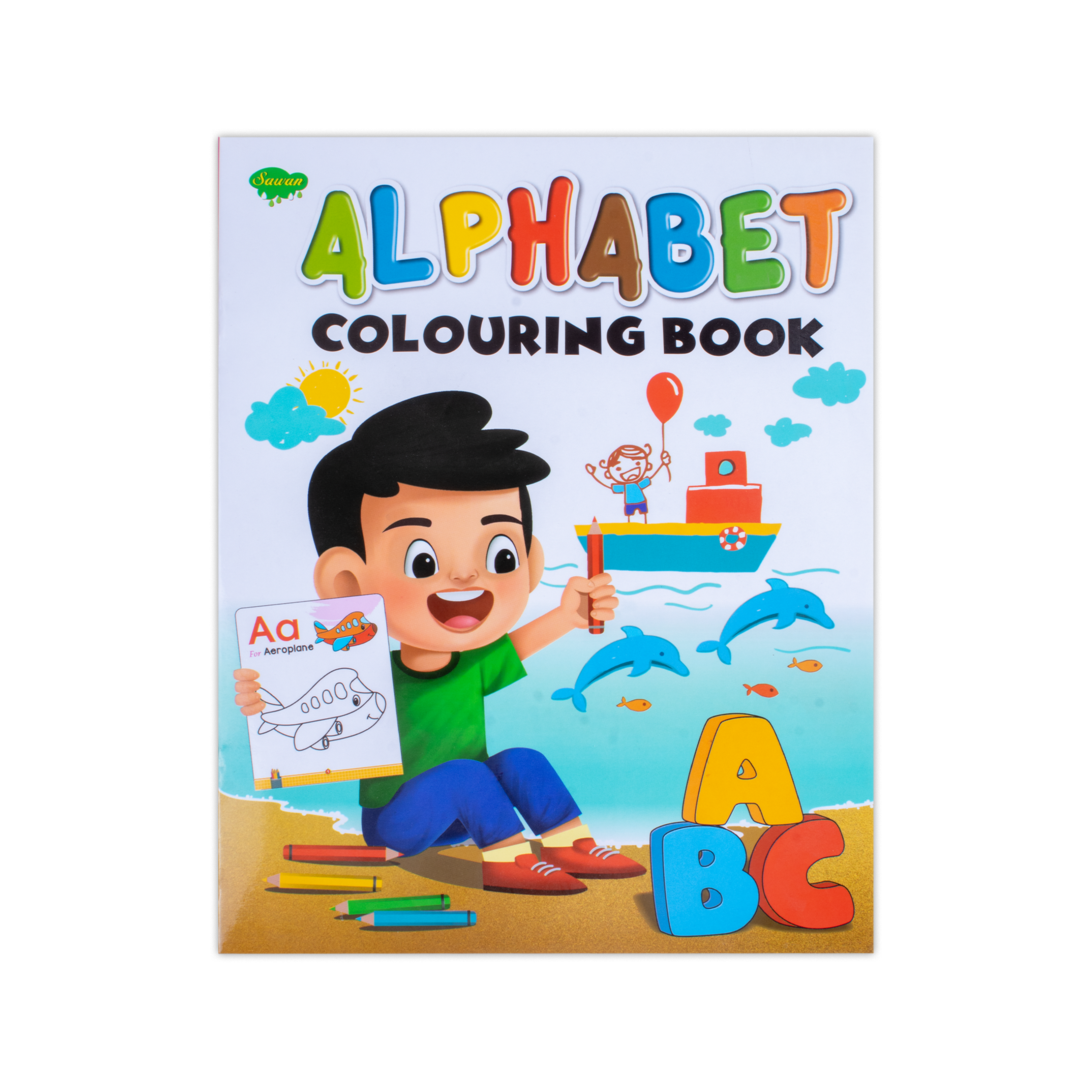 ALPHABET COLOURING BOOK 1pc