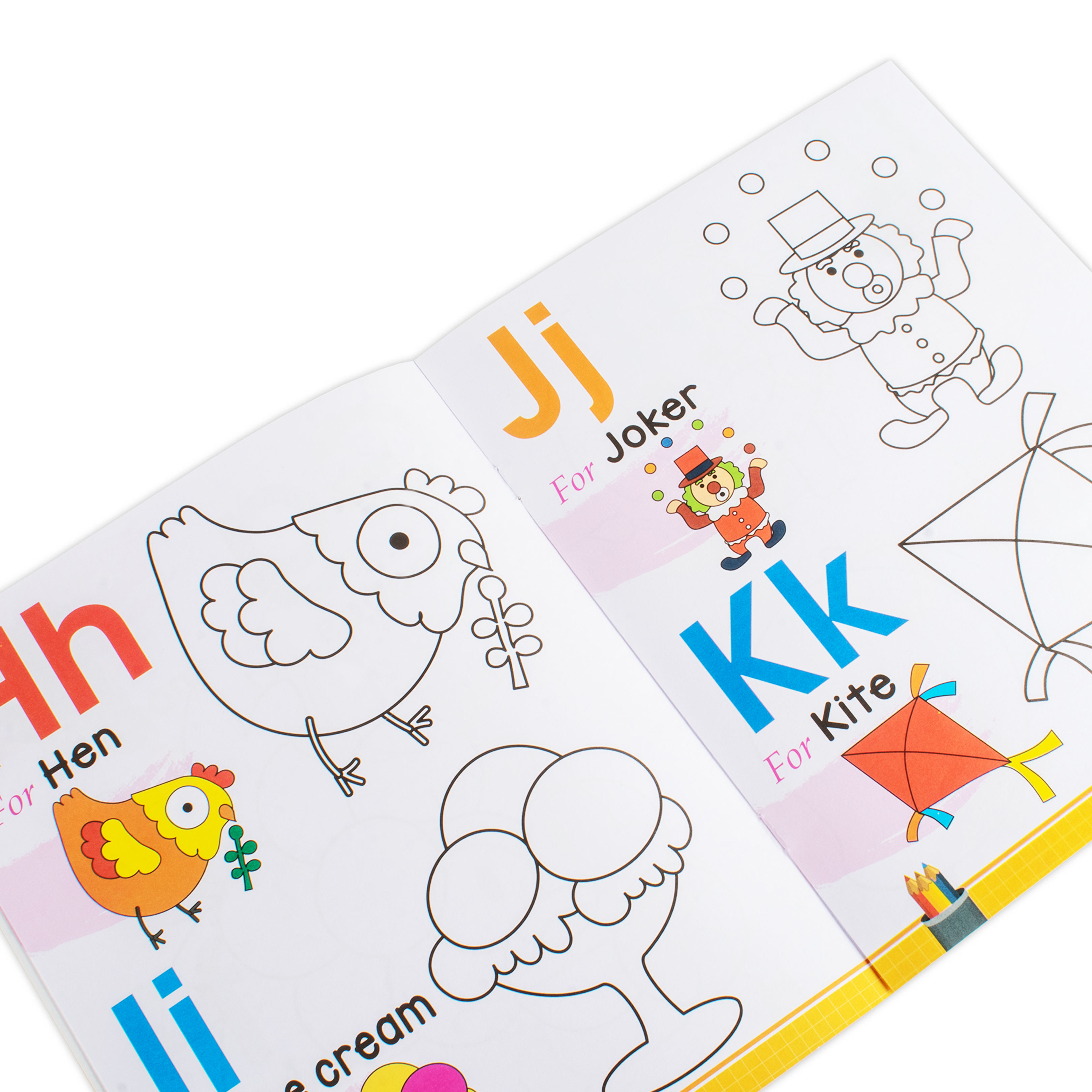 ALPHABET COLOURING BOOK 1pc