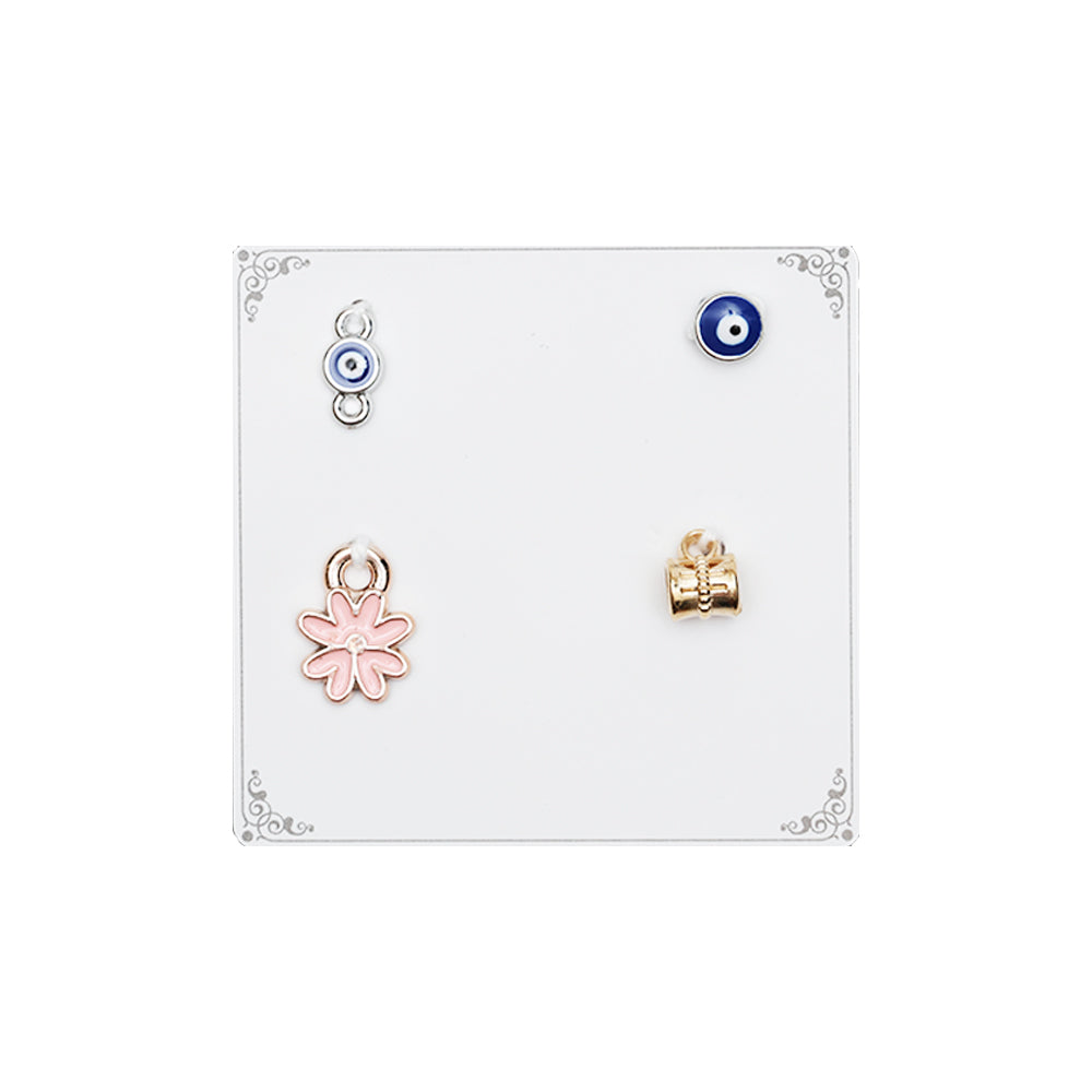 Metal Charms Lucky Charm 4PC