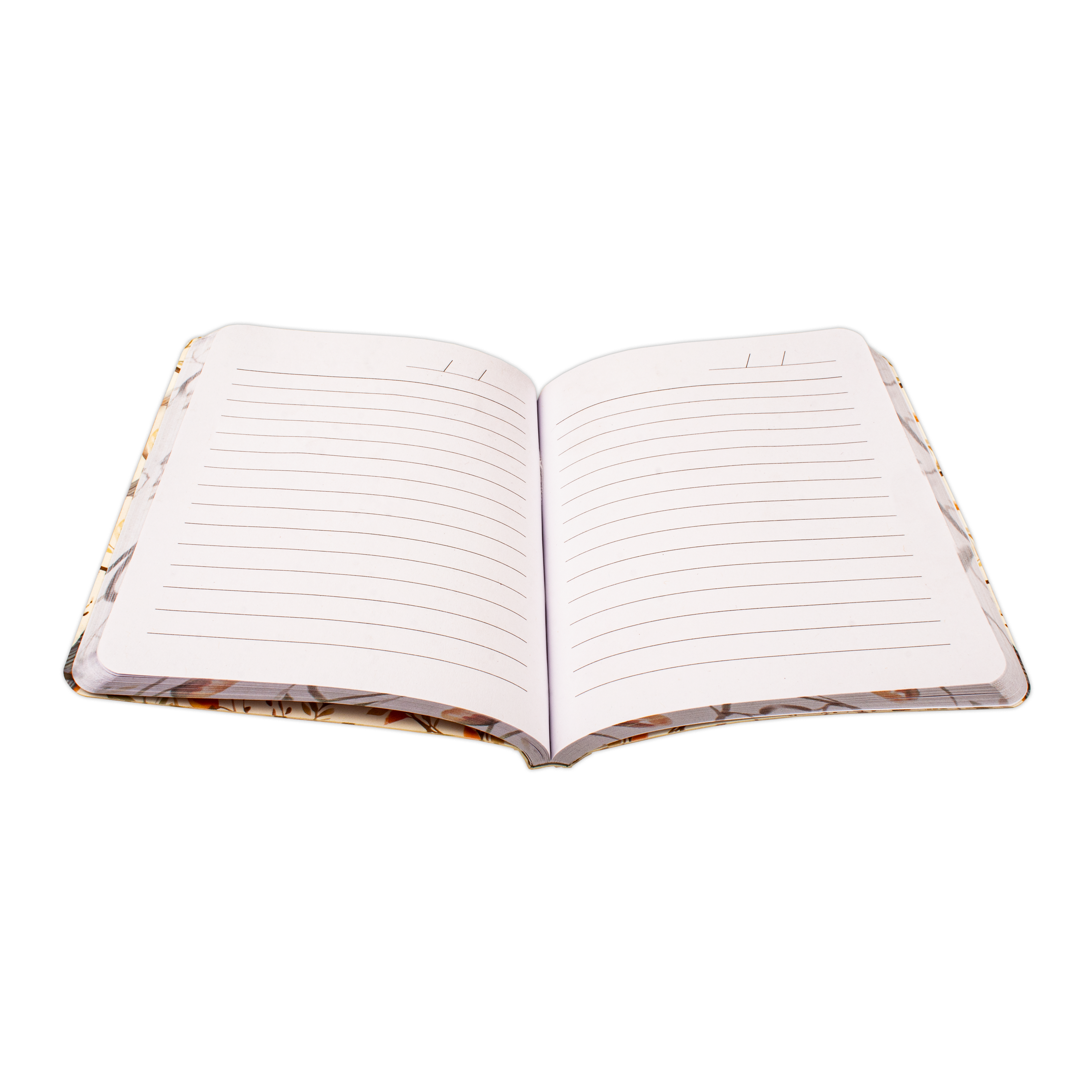 Softbound Ruled Notebook Birds Edge Printed A6 128pages 100gsm