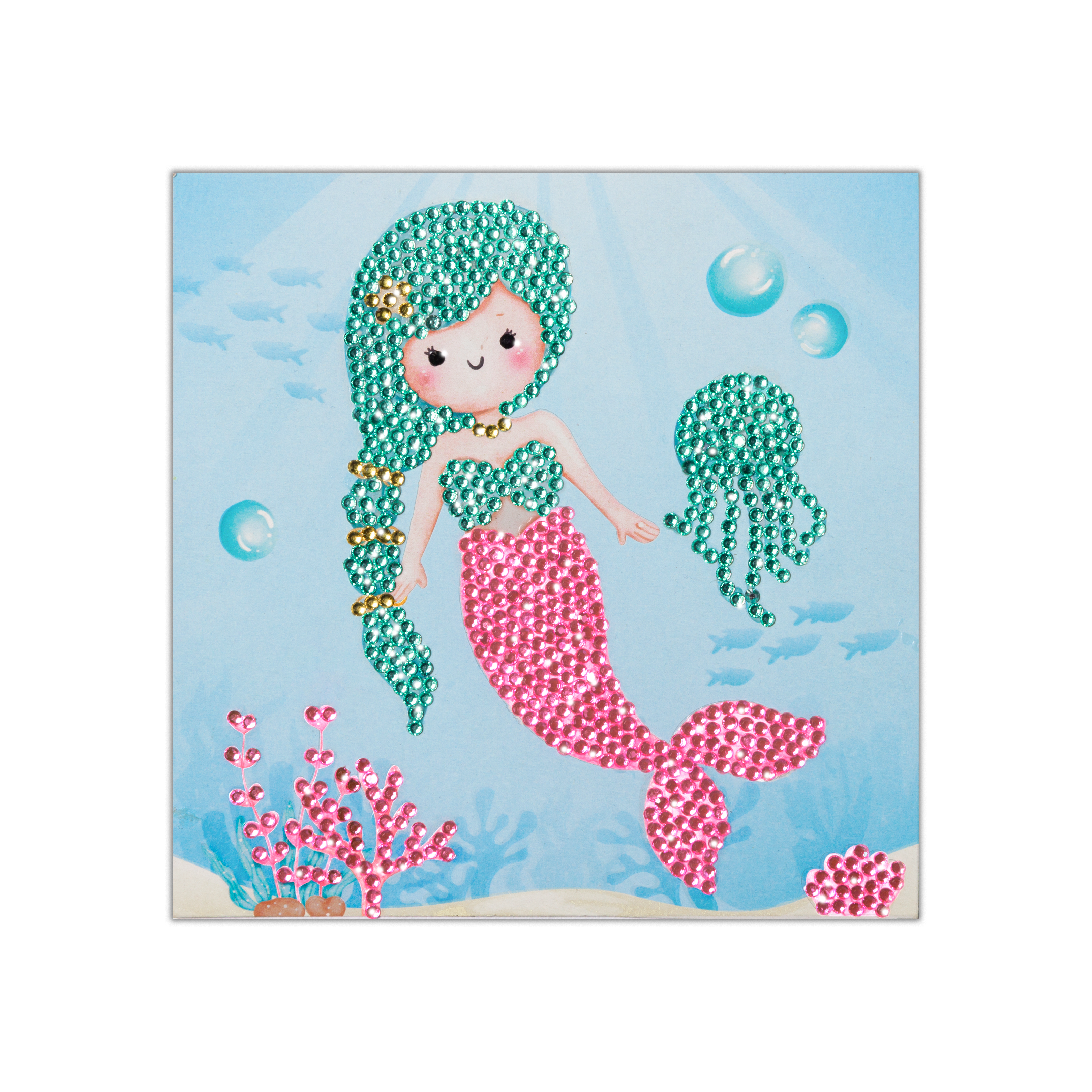 DIY Diamond Painting Kit - Mermaid, 1 Box
