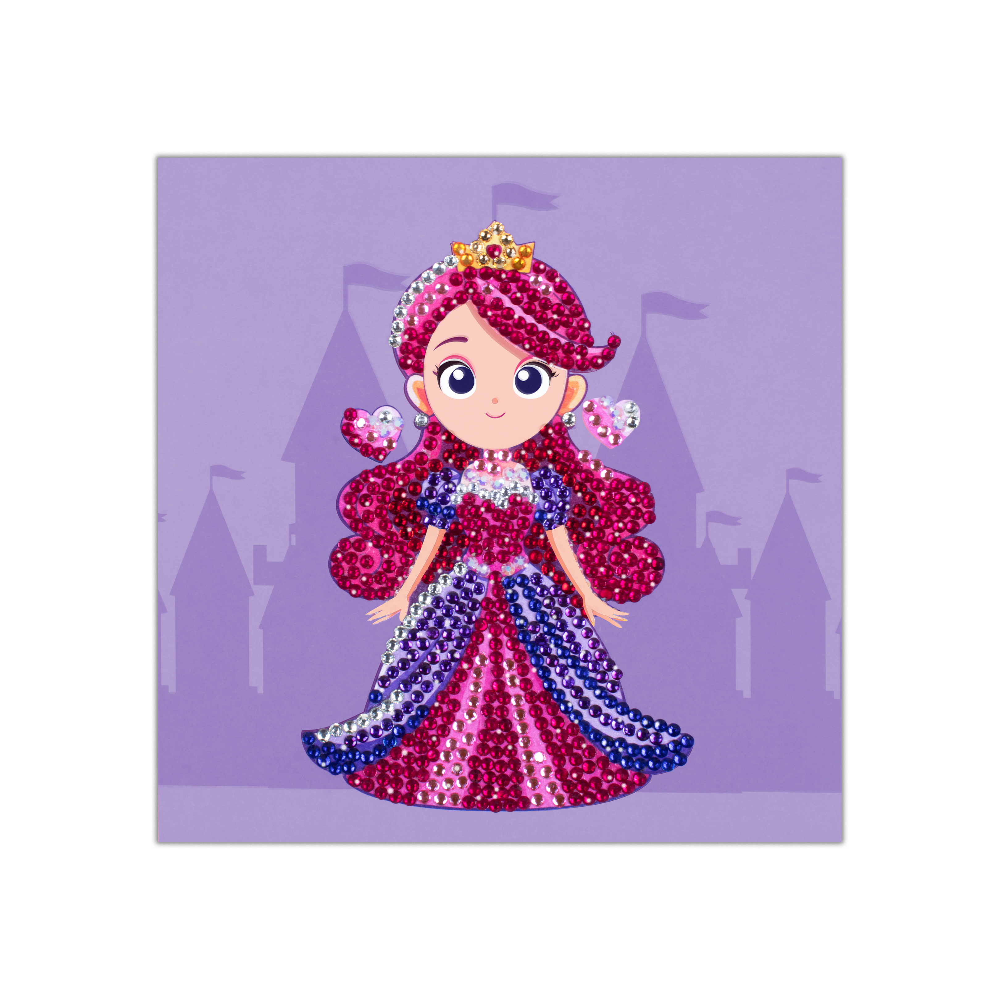DIY Diamond Painting Kit - Pretty Princess, 1 Box