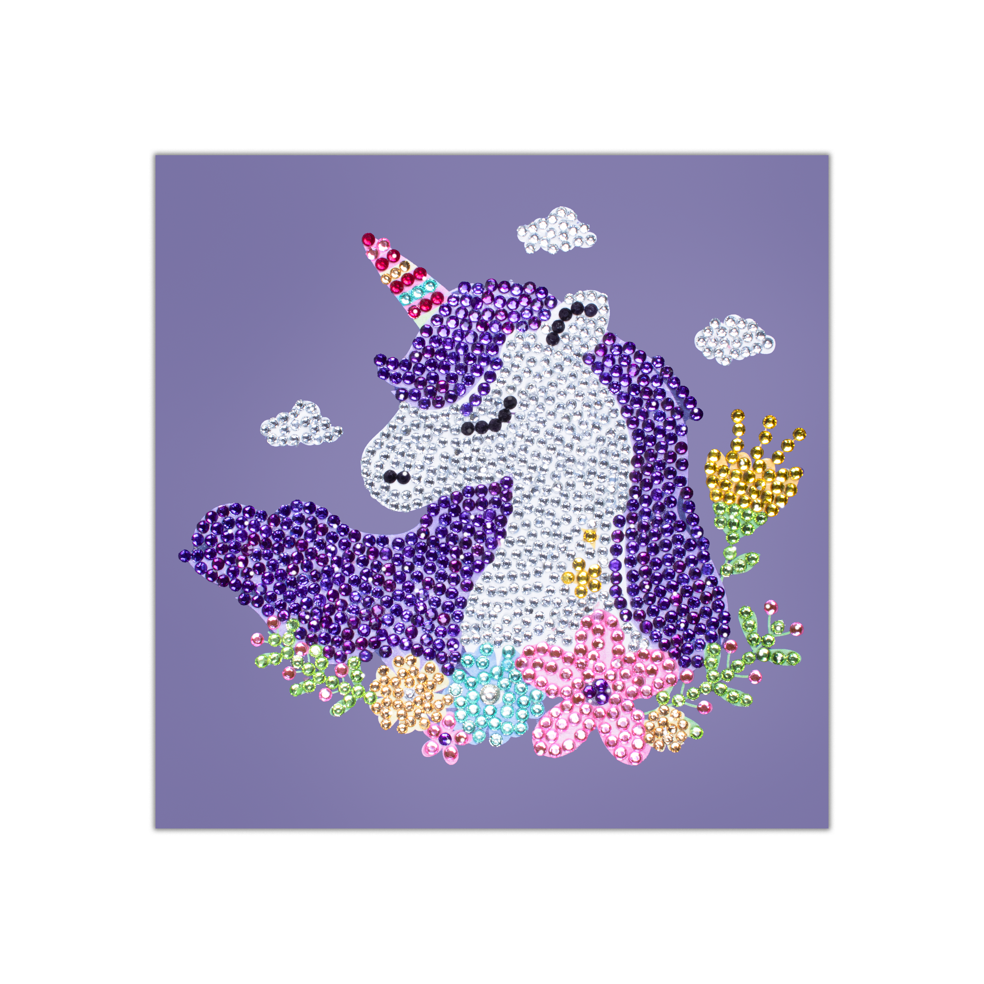 DIY Diamond Painting Kit - Unicorn, 1 Box