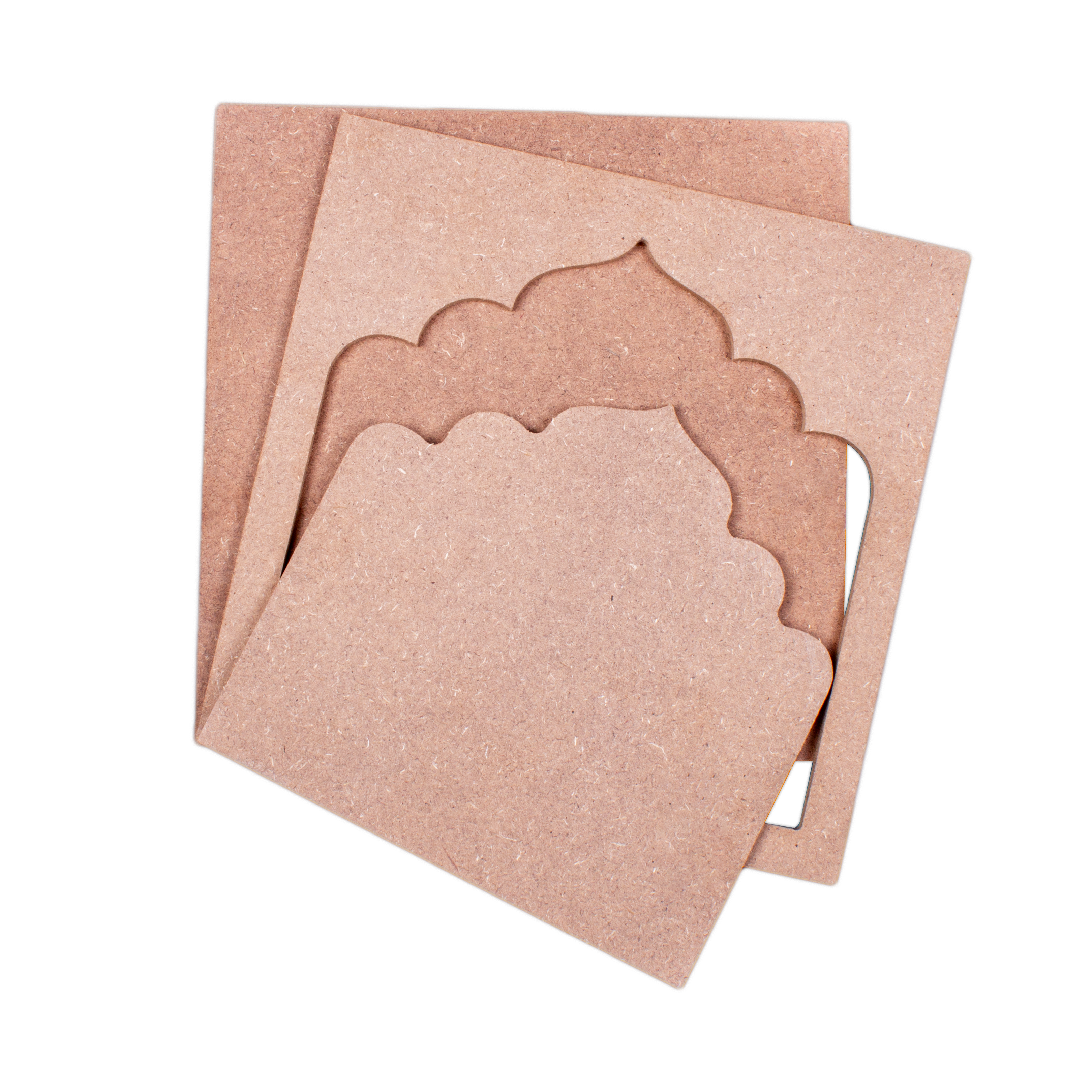 MDF Openable Jharokha Frame |  8 X 8inch (Approx) | 1pc