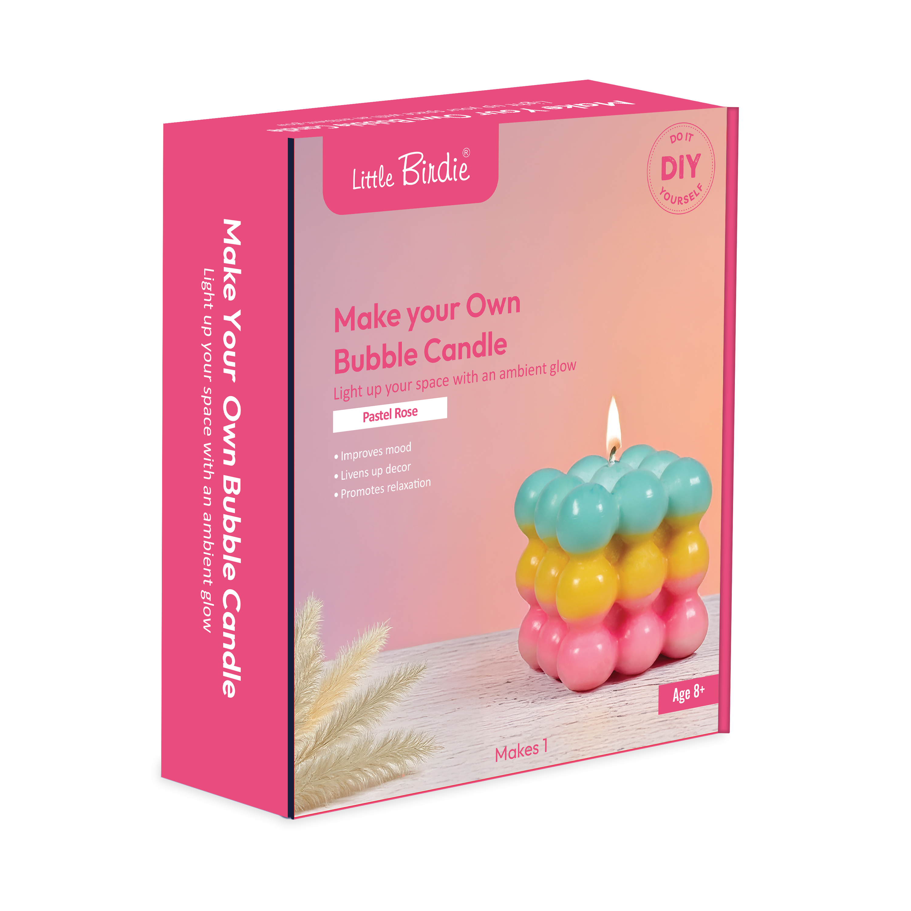 DIY Make Your Own Bubble Candle Box