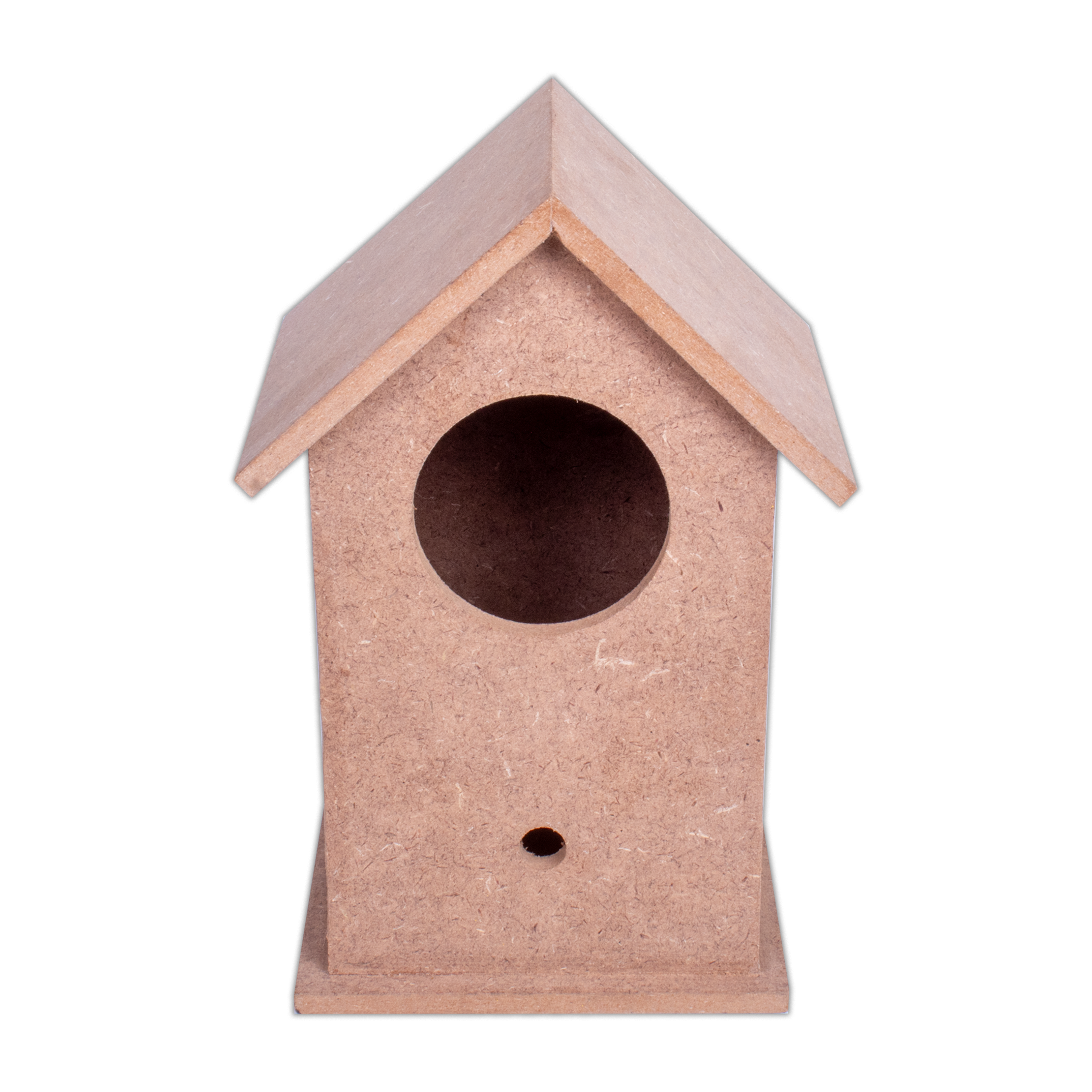 MDF Bird House W4.4 X H7 X D4.4Inch 5.5Mm Thick 1Pc Lb