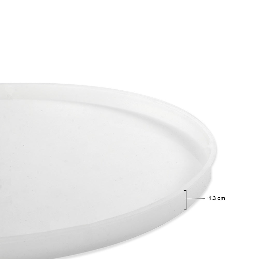 Silicone Mould Round Coaster 8inch Dia 1pc