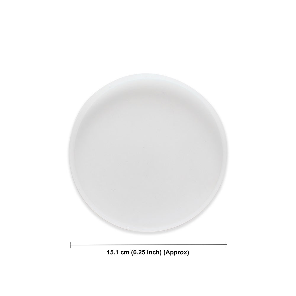 Silicone Mould Round Coaster 6inch Dia 1pc