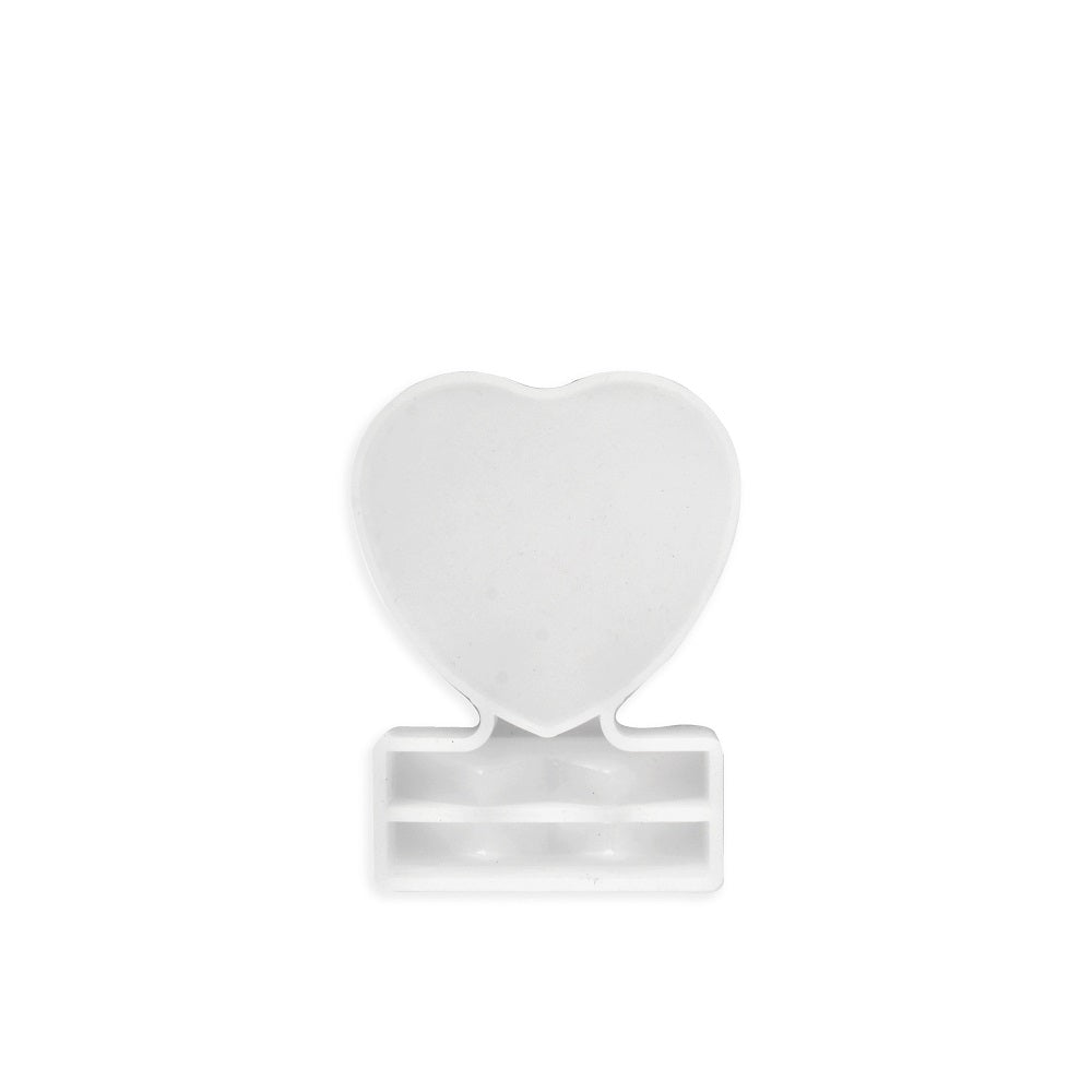 Silicone Mould Heart Photo Stand L4.75 X W3.5 D-0.75 inch 1pc