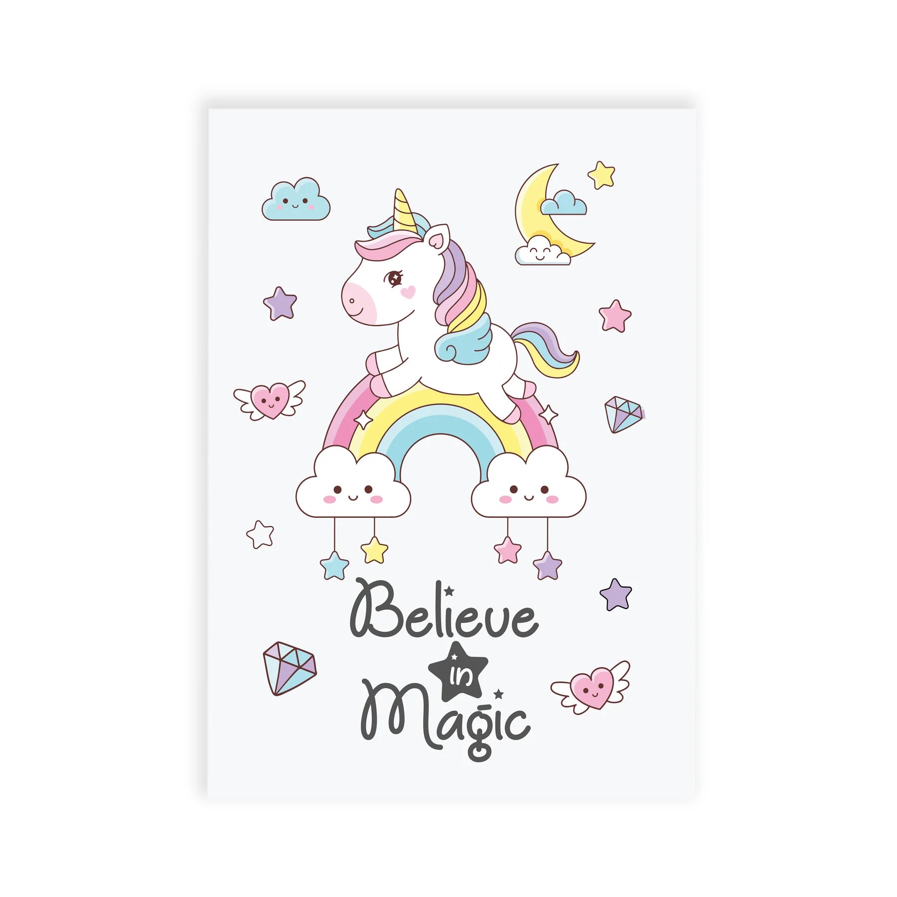 Believe In Magic Ruled Notebook A5 90Gsm 64Pages