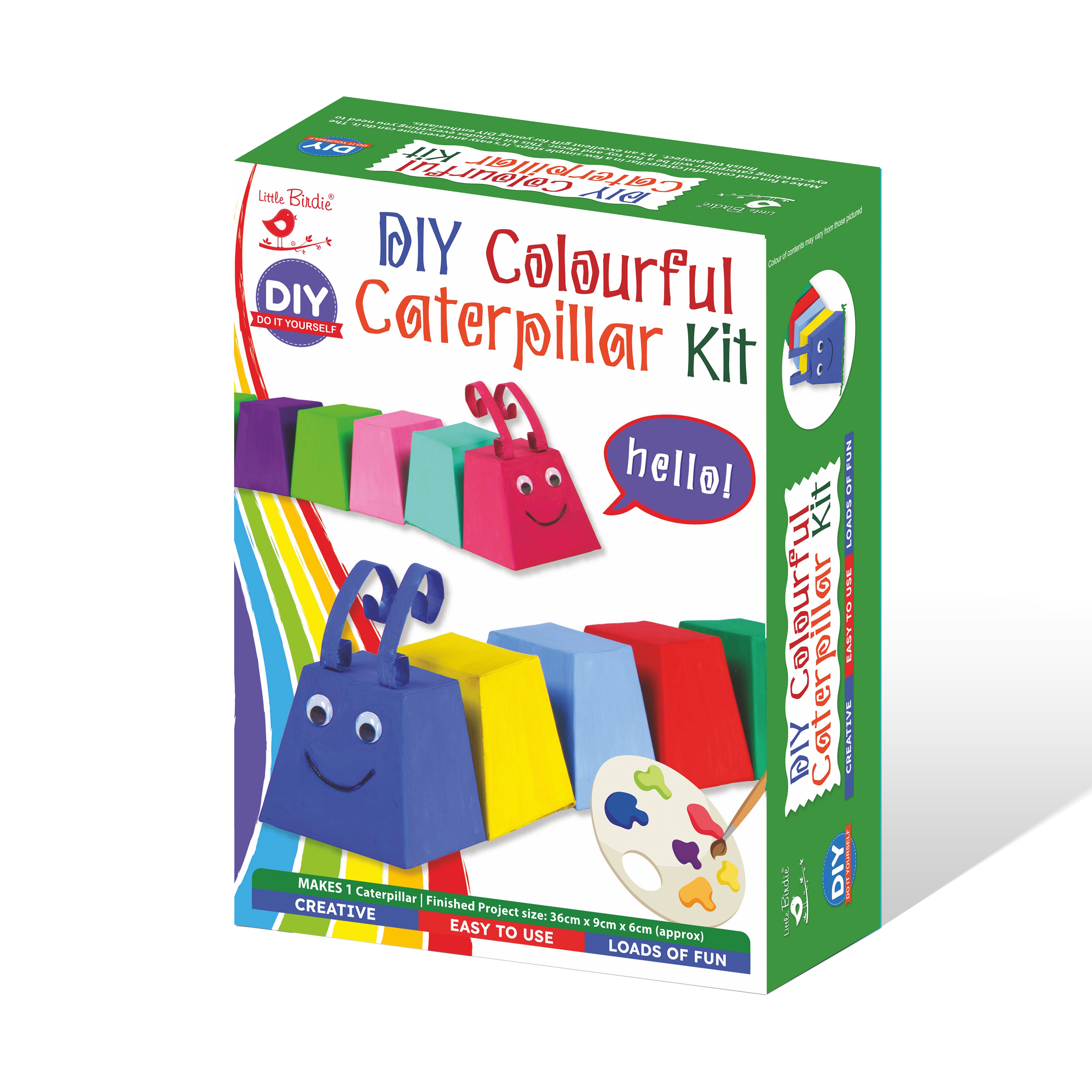 DIY Colourful Caterpillar Kit