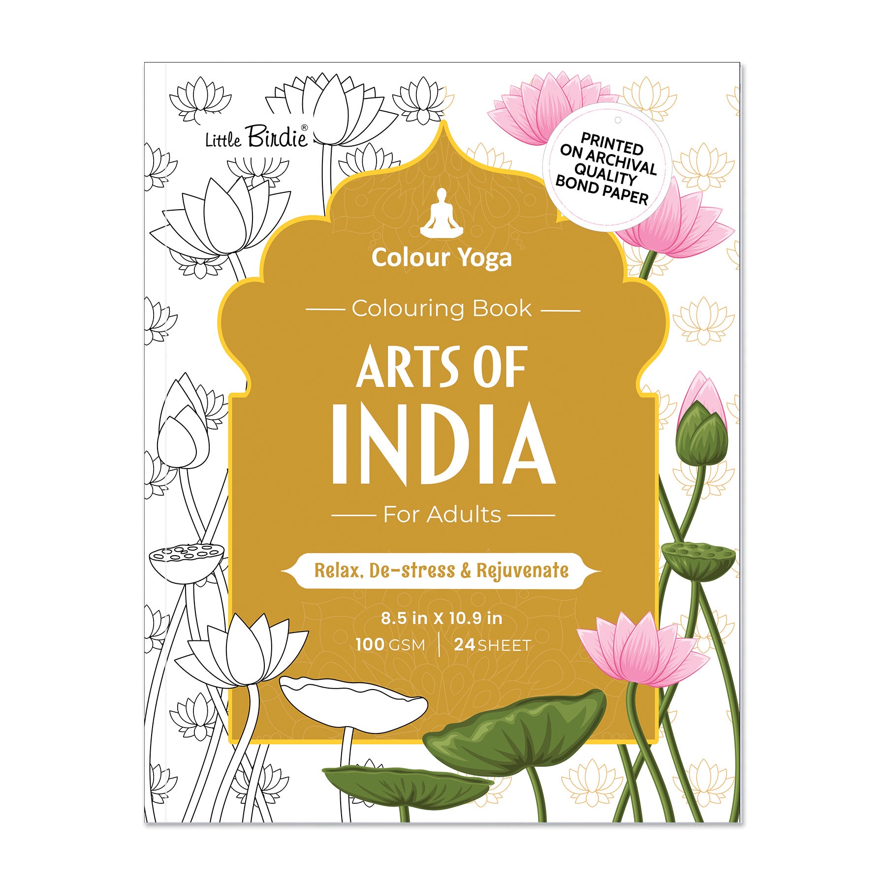 Arts of India Colouring Book