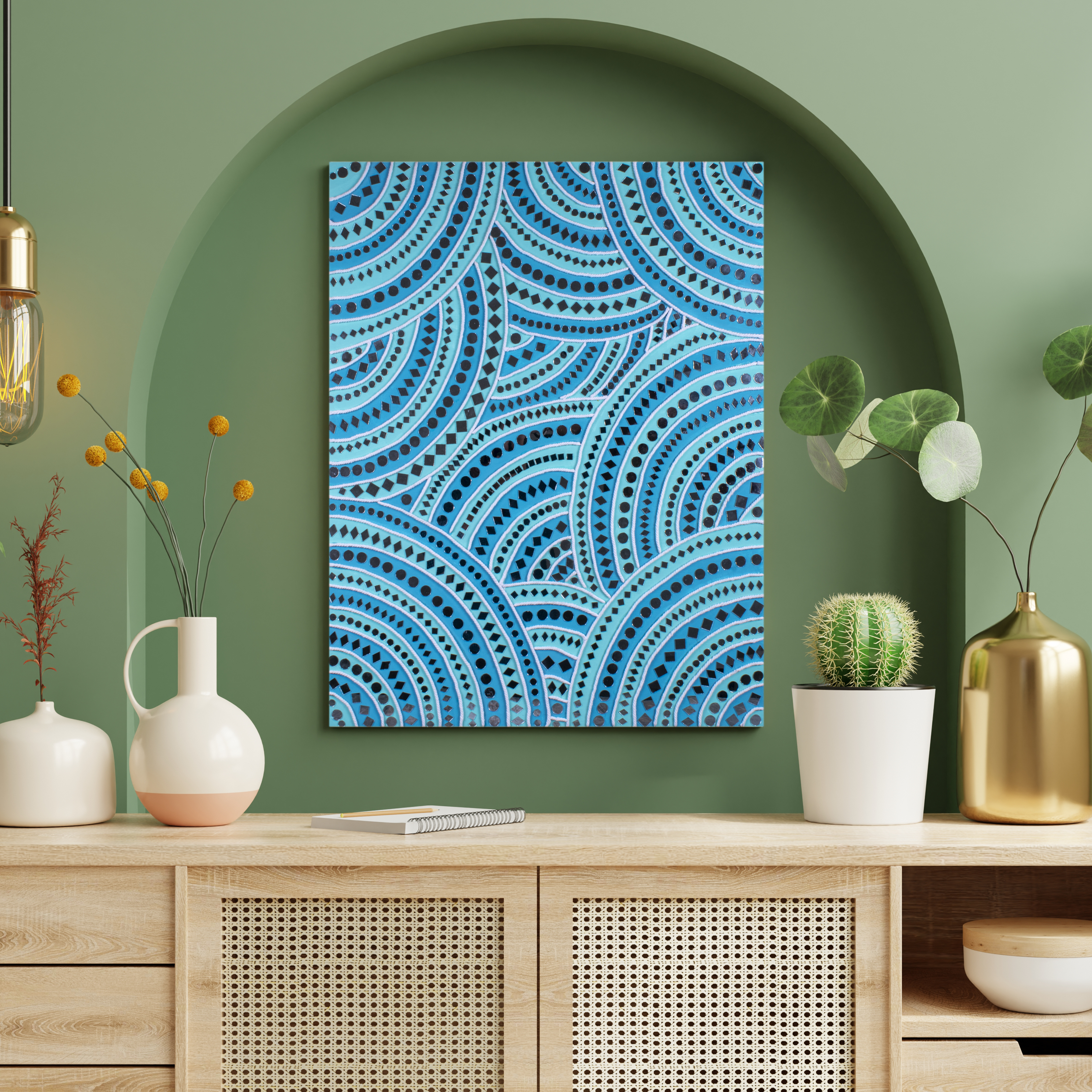 Cut Mirror Round 28Mm 50Gms Approx 36pc