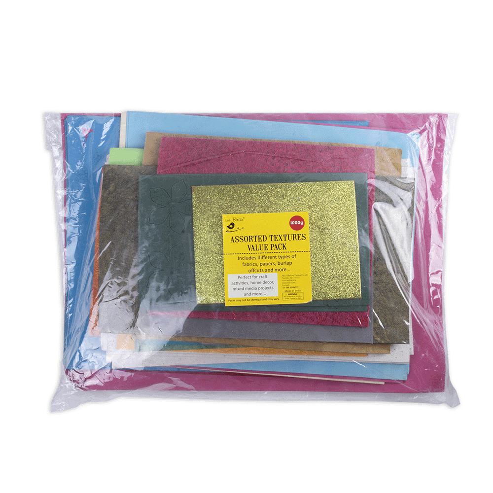 Cut Sheets Foam felt joot And Papers Asst 1Kg