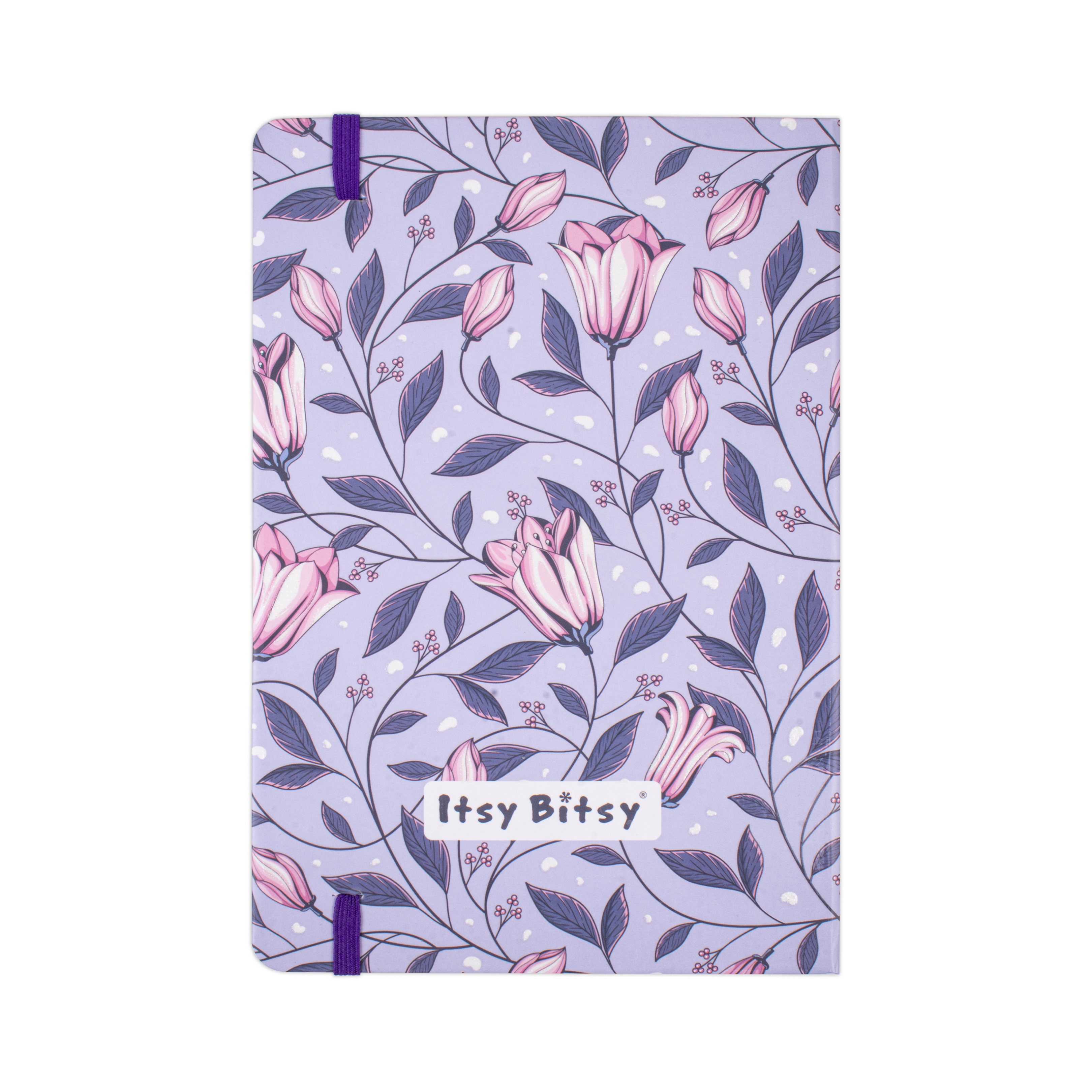 Hardbound Ruled Notebook Follow Your Dreams Edge Printed With Elastic Band 140mm X 210mm 192pages 100gsm